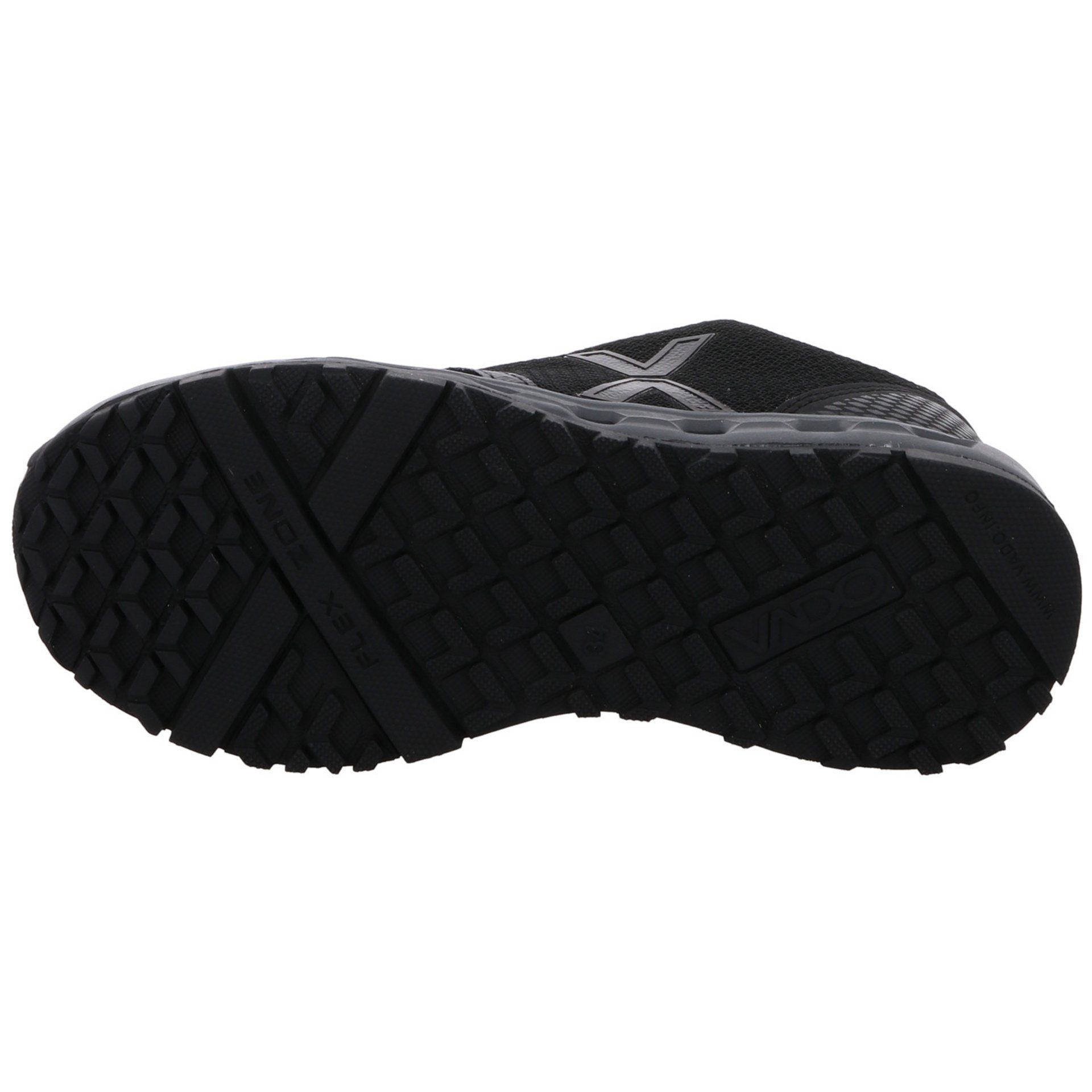 Halbschuh Vado Low Schnürschuh Jungen Synthetikkombination schwarz Schnürhalbschuhe GTX dunkel Air