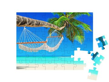 puzzleYOU Puzzle Strandparadies Seychellen, Indischer Ozean, 48 Puzzleteile, puzzleYOU-Kollektionen Indischer Ozean