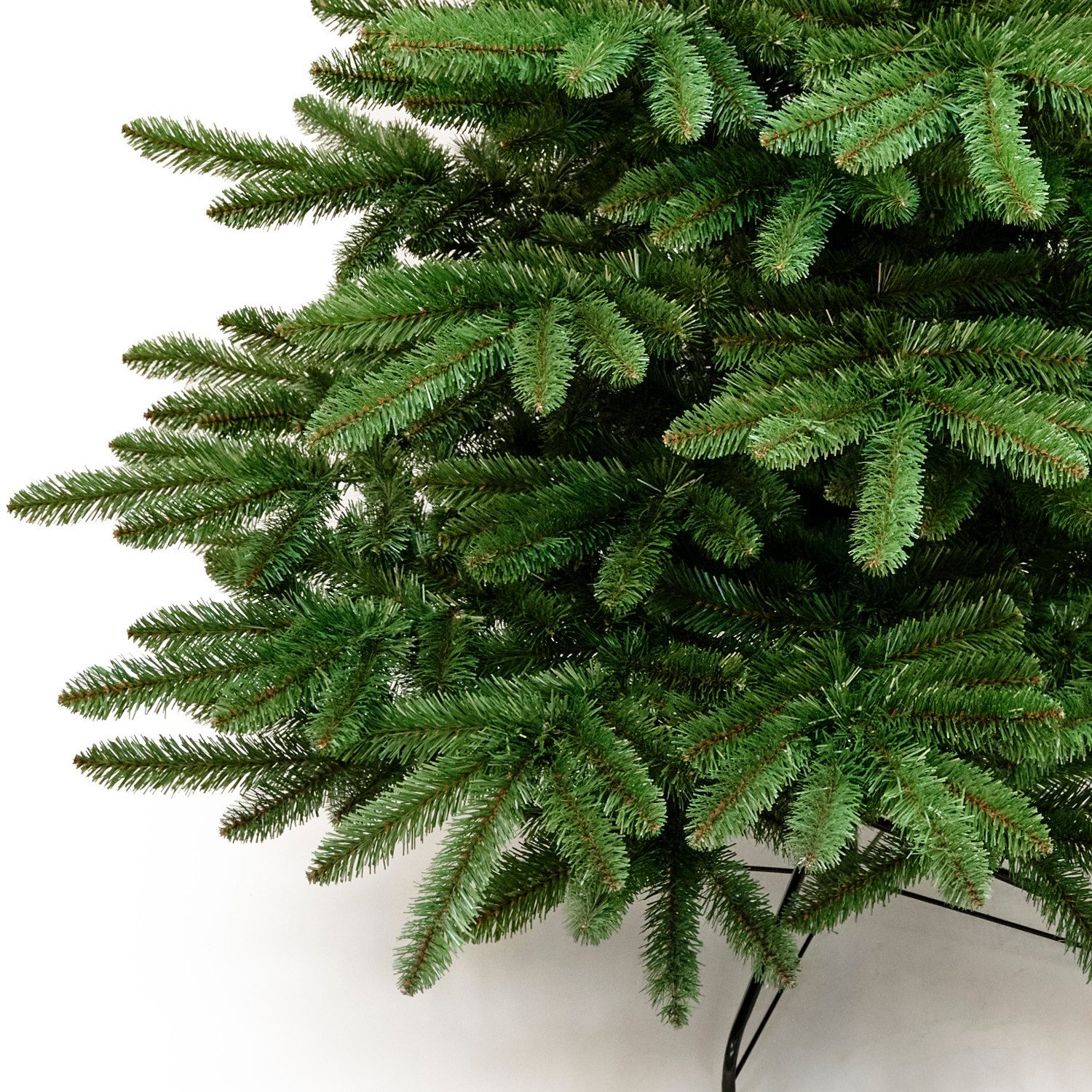 Virpol Künstlicher Weihnachtsbaum Höhe 150cm/190cm/220cm/250 cm, Spanische Tanne, Weihnachtsbaum Künstliche Spanische Tanne Tannenbaum – Bild 3 von 5