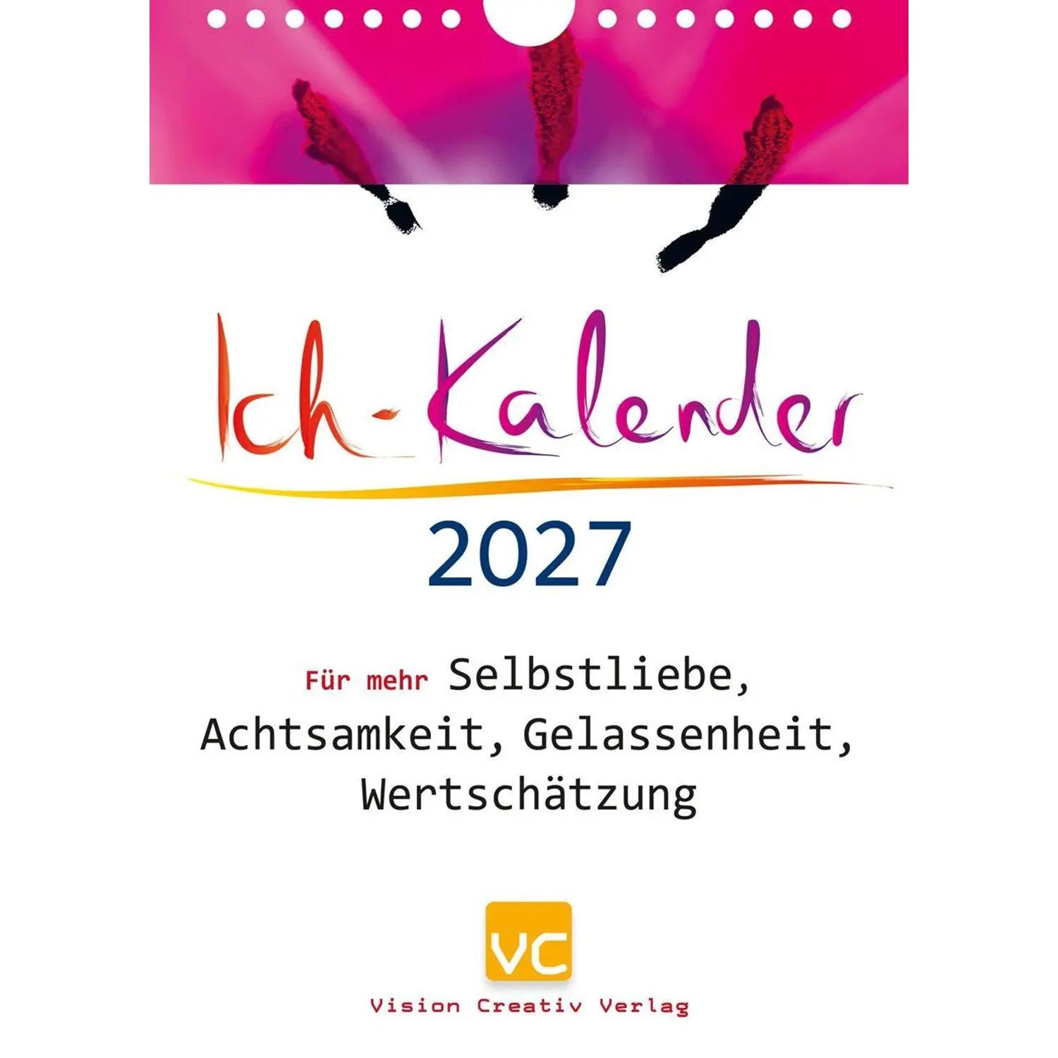 Vision Wandkalender Ich-Kalender 2027