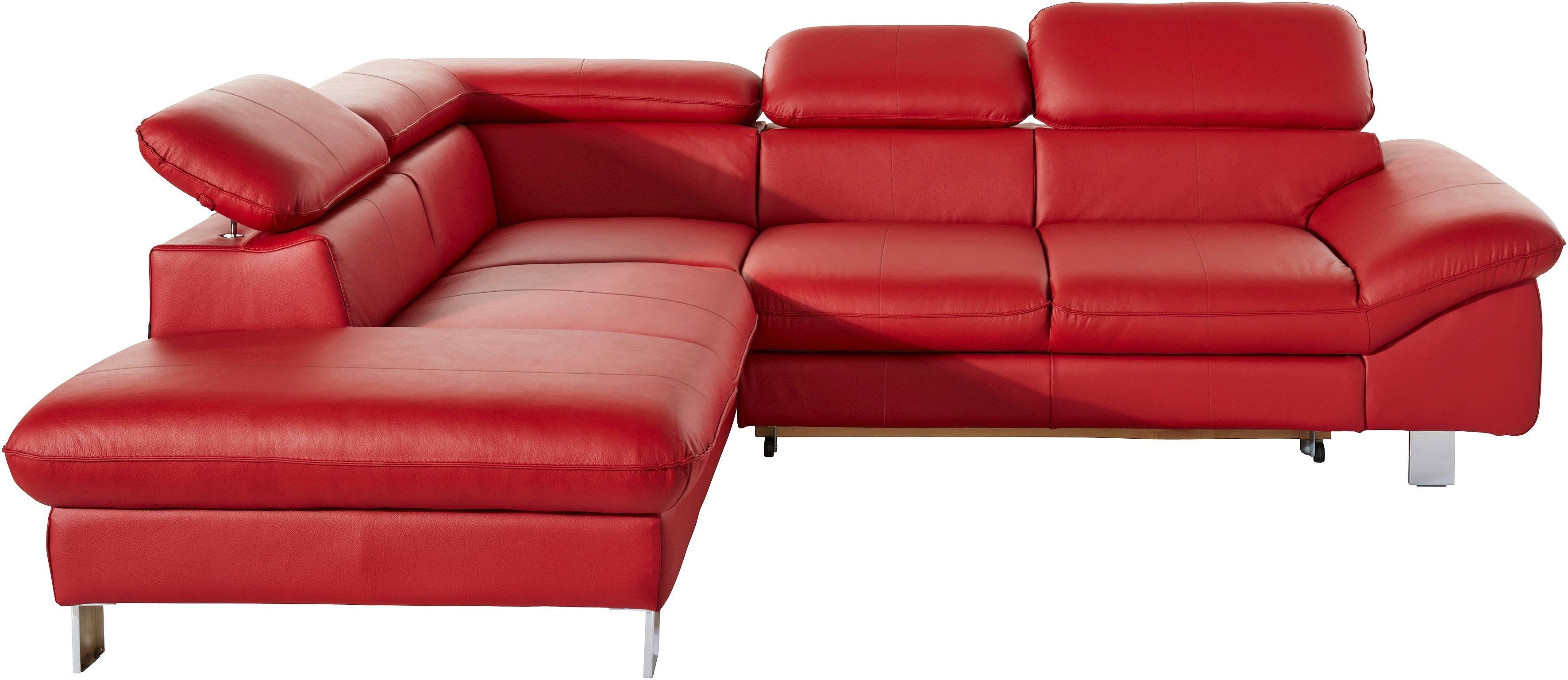COTTA Ecksofa Driver L-Form, mit Kopfteilverstellung, günstig online kaufen