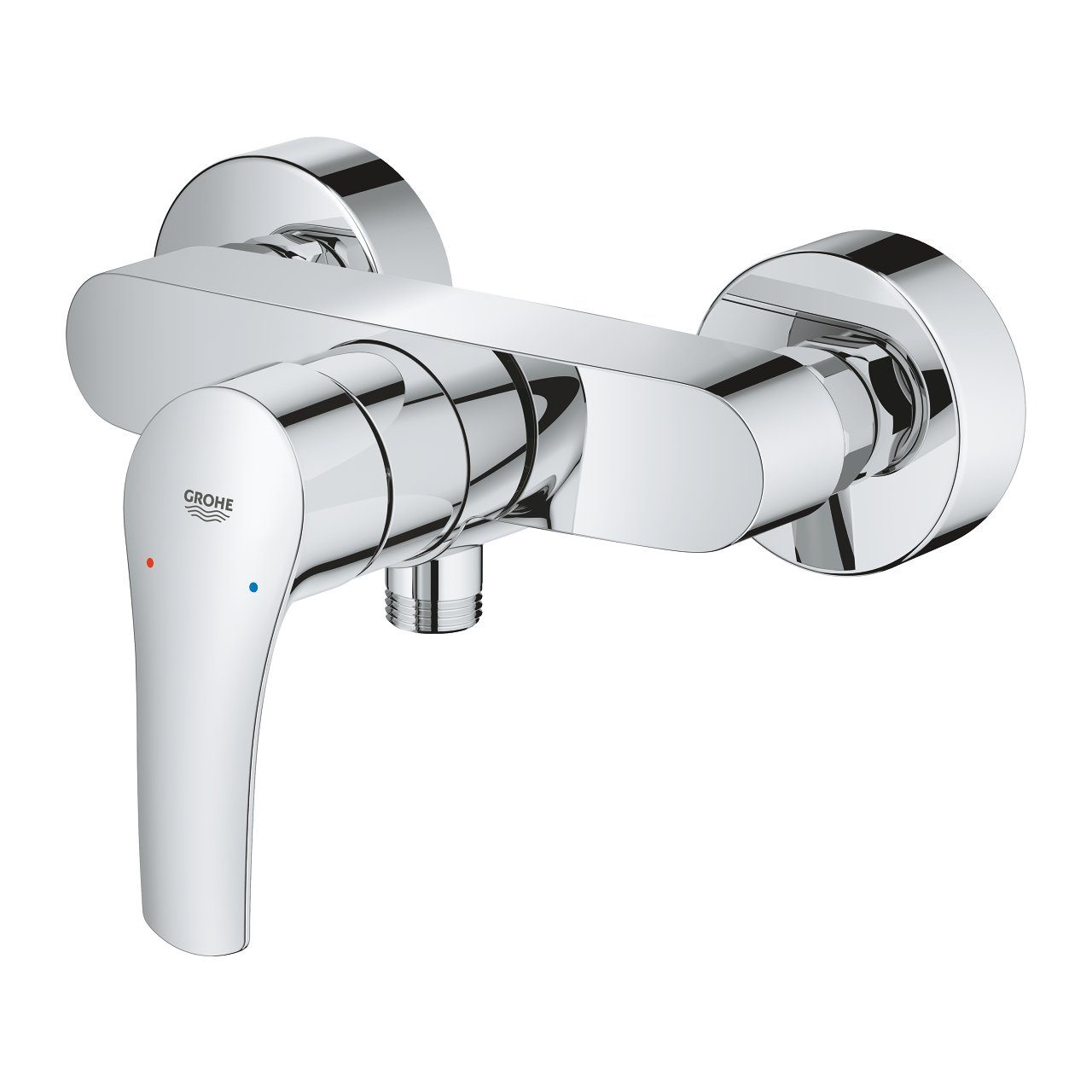 Grohe Duscharmatur Grohe Dusch-Einhebelmischer Eurosmart Brausebatterie 33555003 GROHE StarLight Chromoberfläche