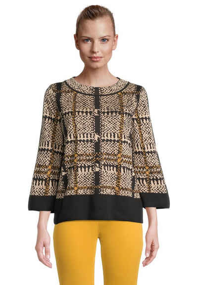 Betty Barclay Strickpullover mit Jacquard (1-tlg) Hotfix