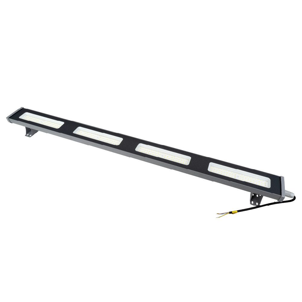 LUXULA LED Arbeitsleuchte LUXULA LED Hallenstrahler HighBay 200 W 5000 K Neutralweiß Grau, LED fest integriert, Neutralweiß (5000K), IP65