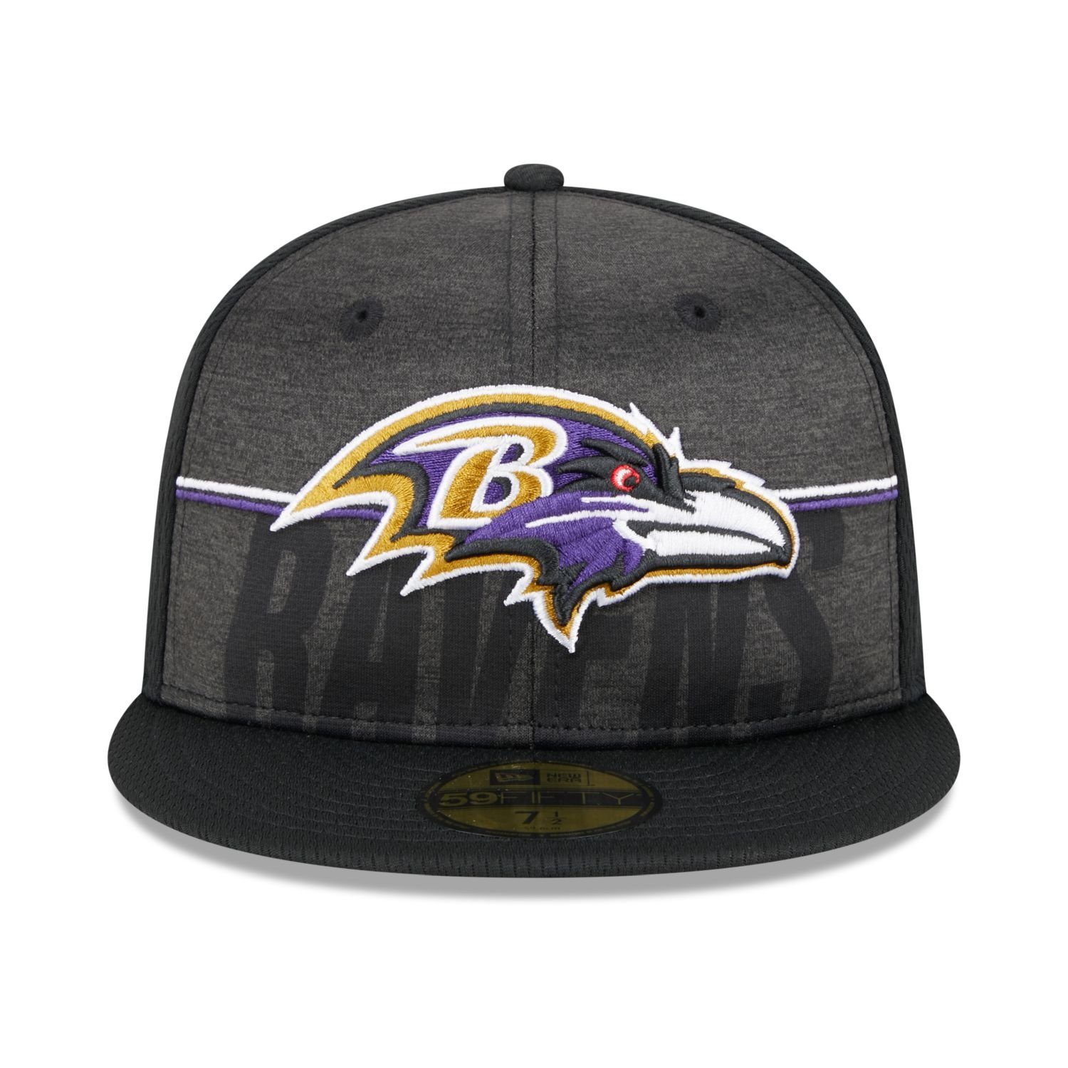 Baltimore Era 59Fifty New TRAINING Fitted NFL Ravens Cap