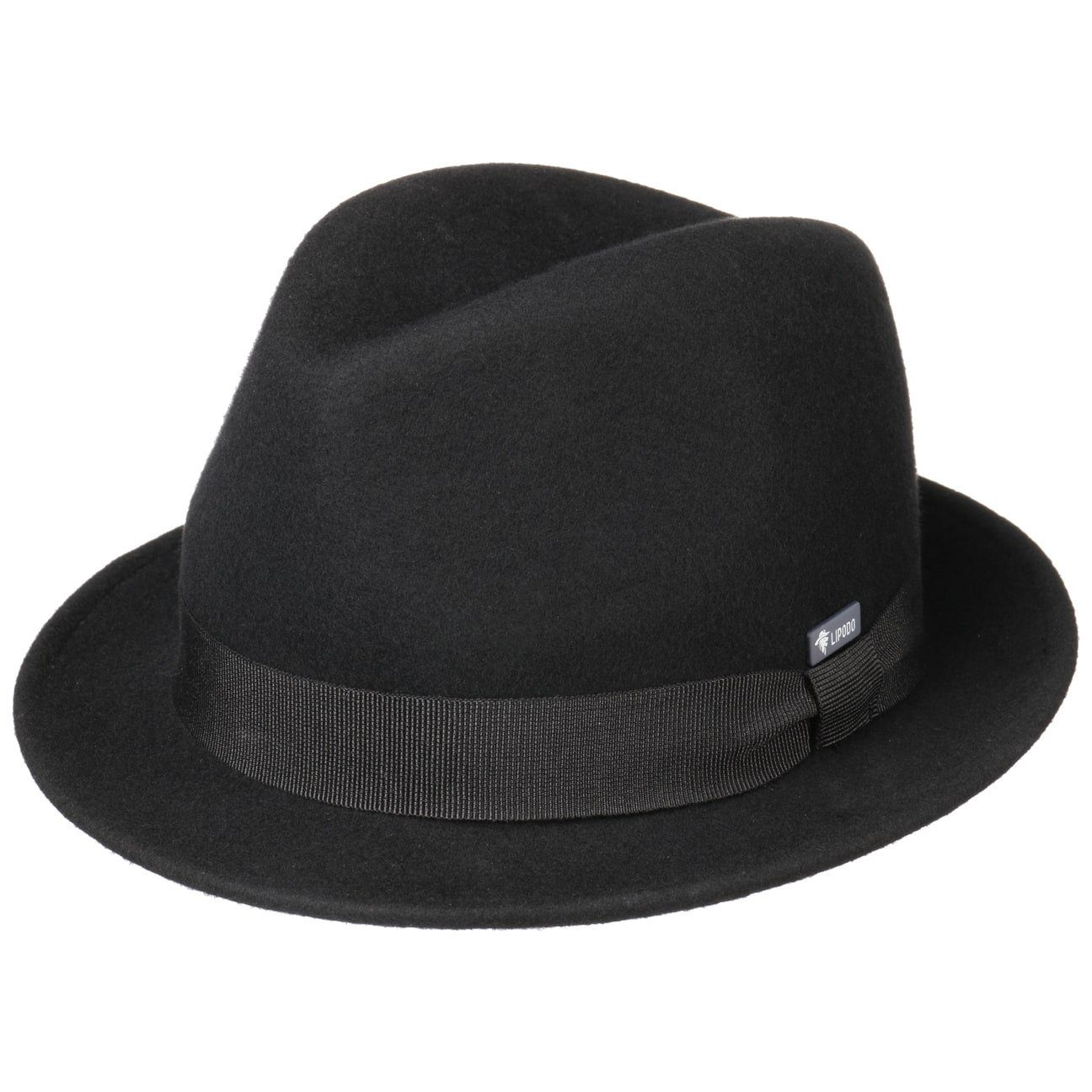 Lipodo Ripsband, Italy (1-St) in Made mit schwarz-schwarz Trilby Kinderhut