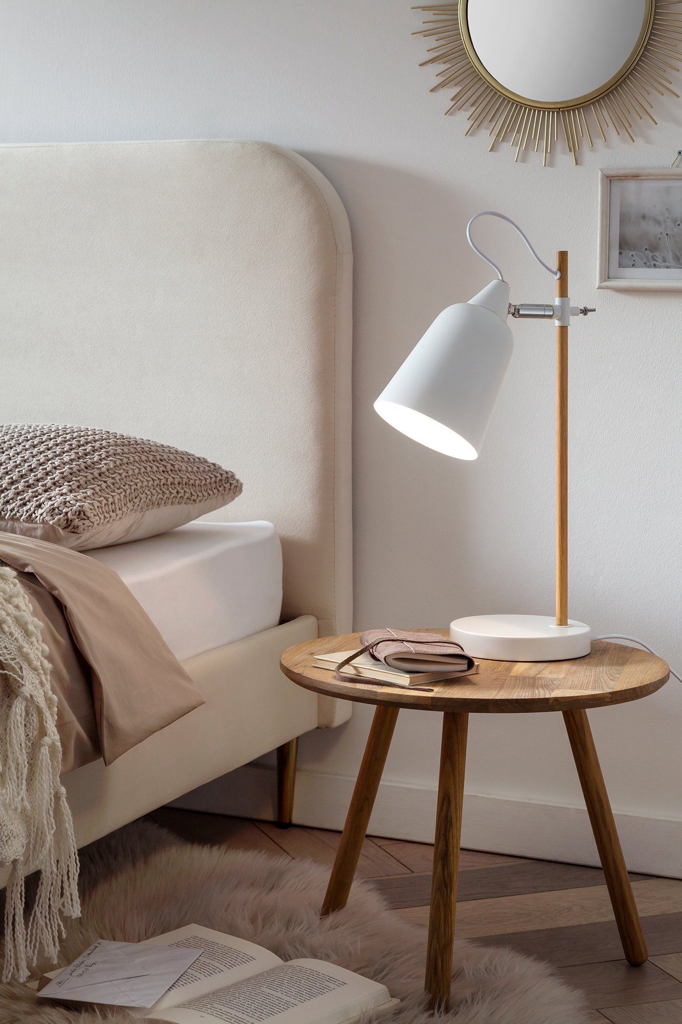 SalesFever Tischleuchte Elmo, ohne Leuchtmittel, in skandinavischem Design | Tischlampen