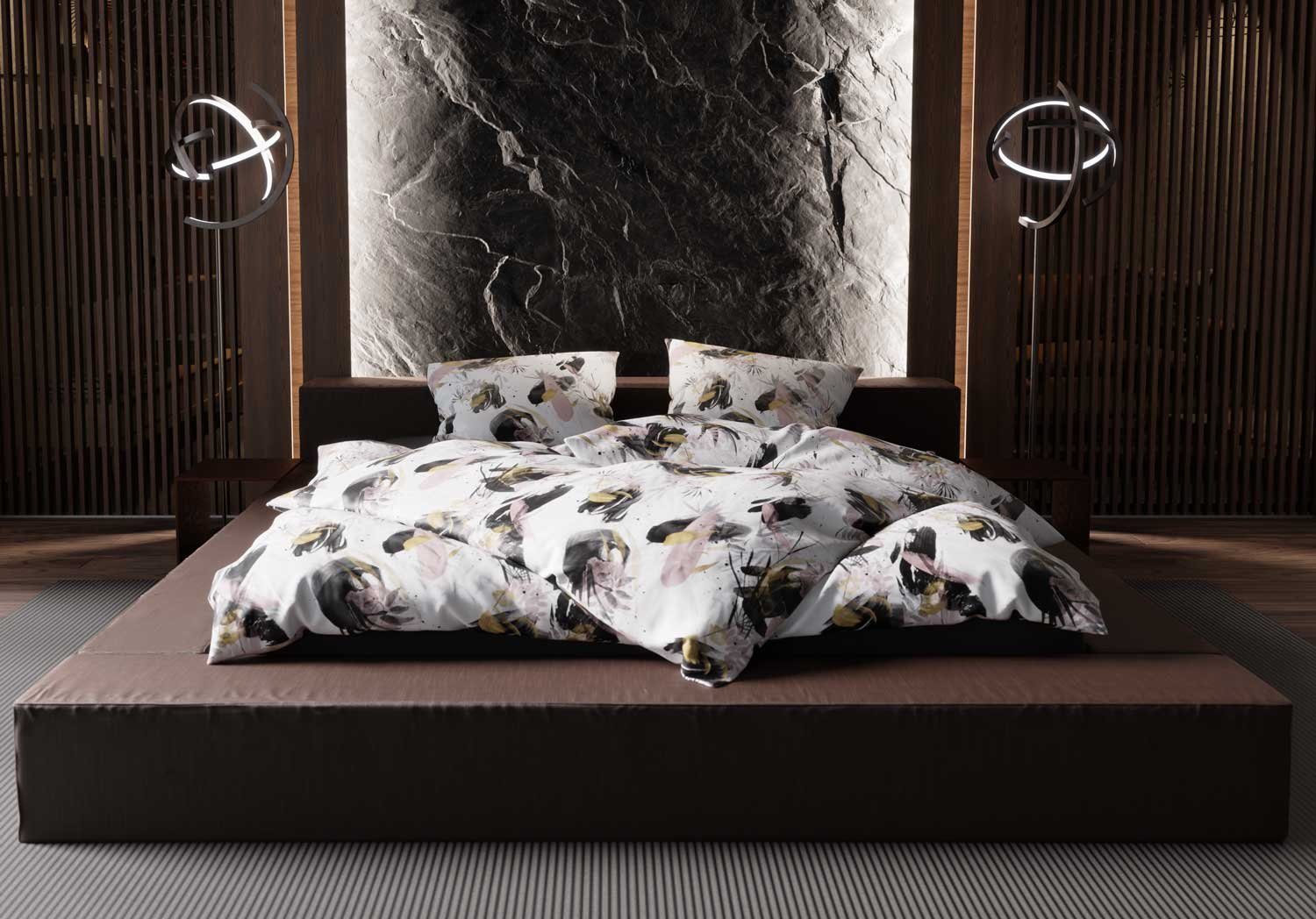 BETTWAESCHE-MIT-STIL Bettwäsche Mako Satin Bettwäsche Japan günstig online kaufen