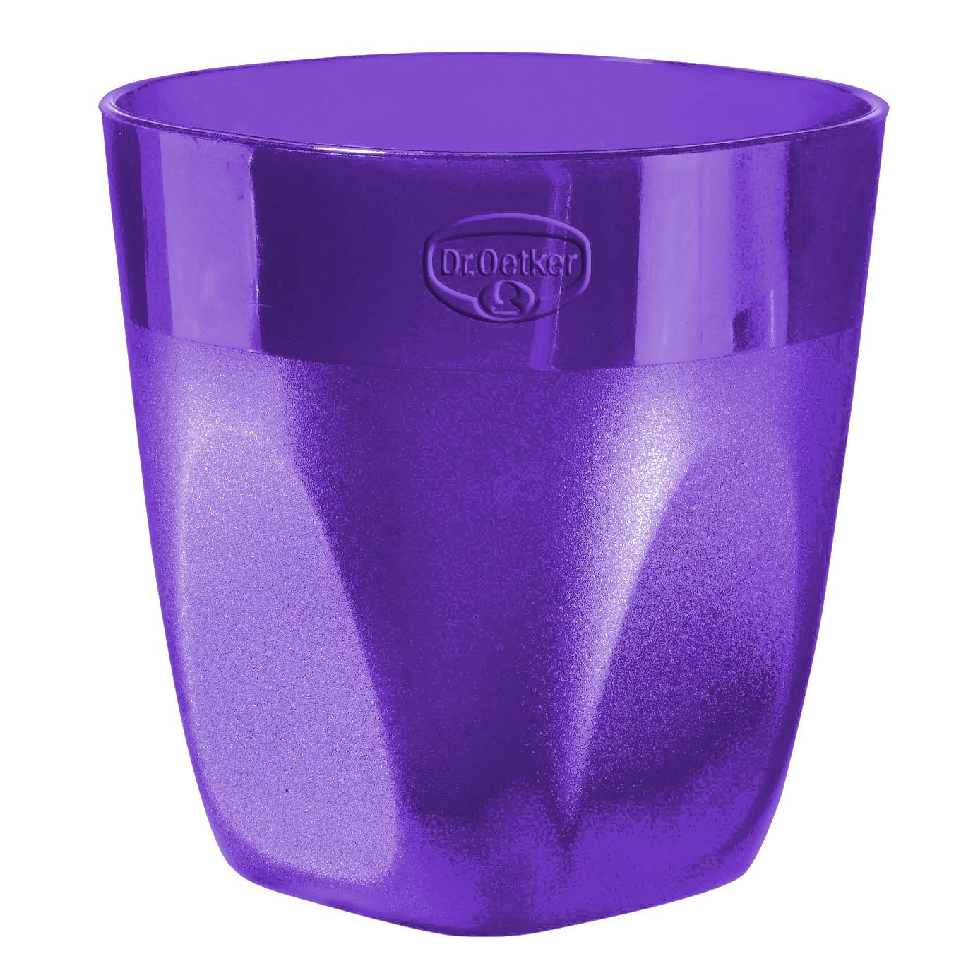 mehrweg.pro Mehrwegbecher Trinkbecher "Mini Cup" 0,2 l, Kunststoff, (Sparset, 10-tlg., 10) brombeere