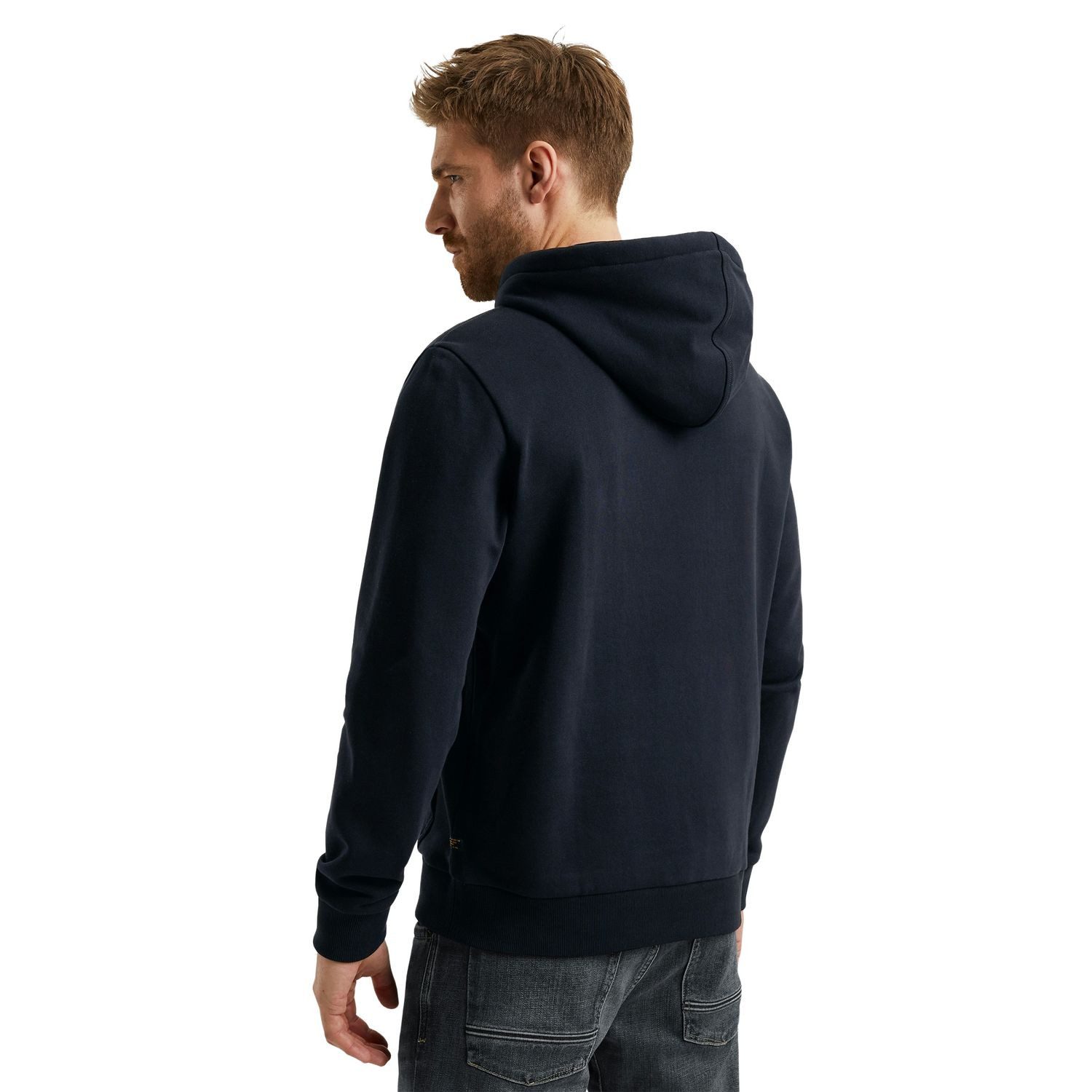PME LEGEND Kapuzenpullover HOODED LOGO CARRIER aus Baumwolle – Bild 2 von 4