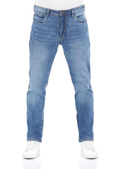 riverso Straight-Jeans Herren Джинсиhose RIVChris Regular Fit Denim Hose mit Stretch