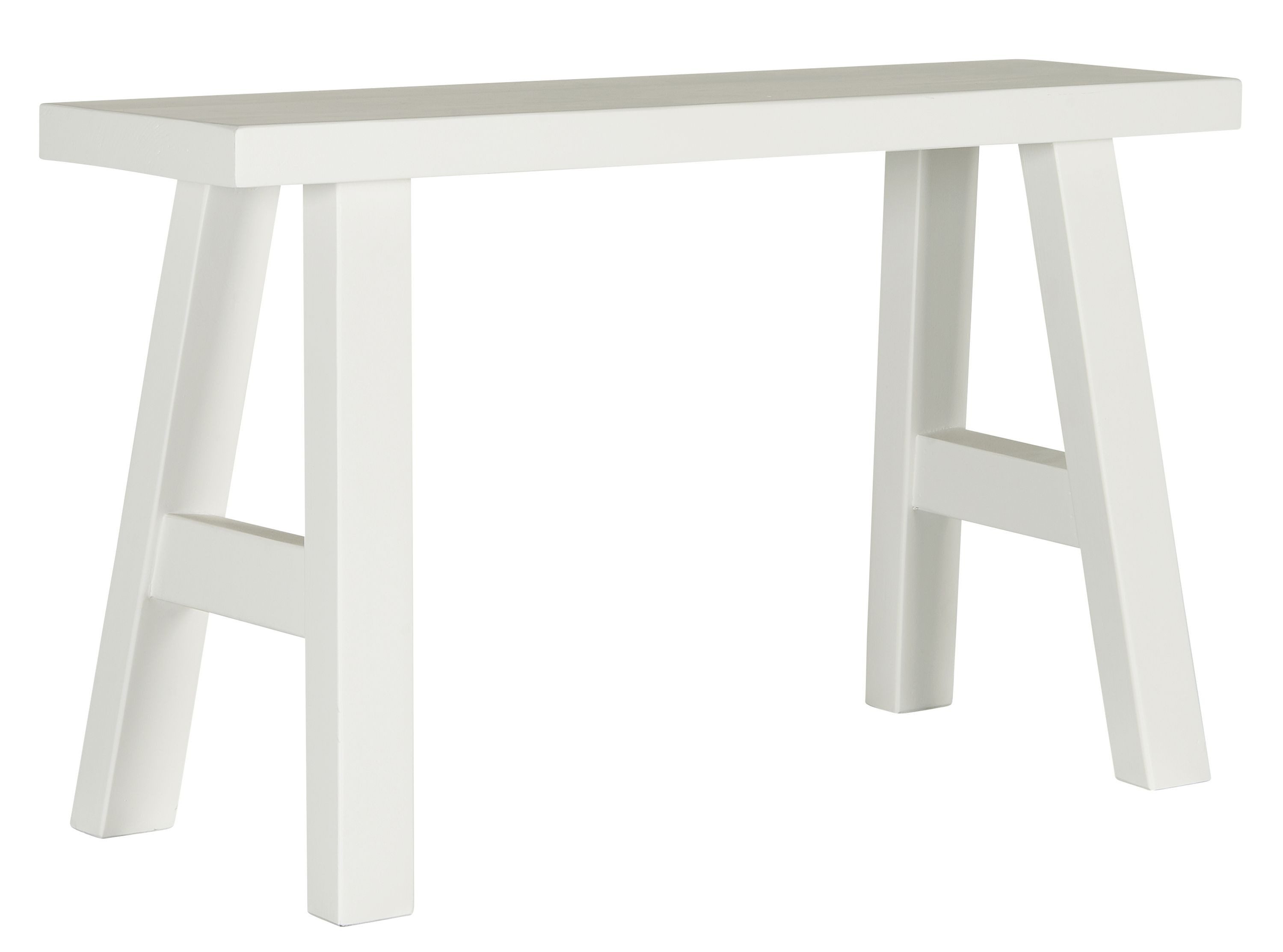 Ib Laursen Табуреткиbank Ib Laursen - Bank Holzbank Sitzbank Табуретки Holz L65xH39xB26cm Weiß