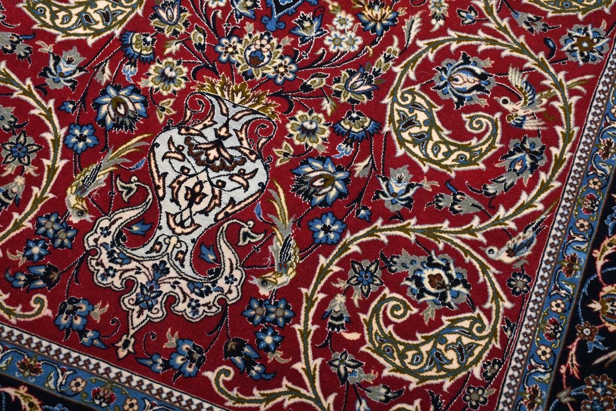 Seidenkette Orientteppich, 109x160 Trading, Orientteppich Nain Höhe: rechteckig, Handgeknüpfter 6 mm Isfahan