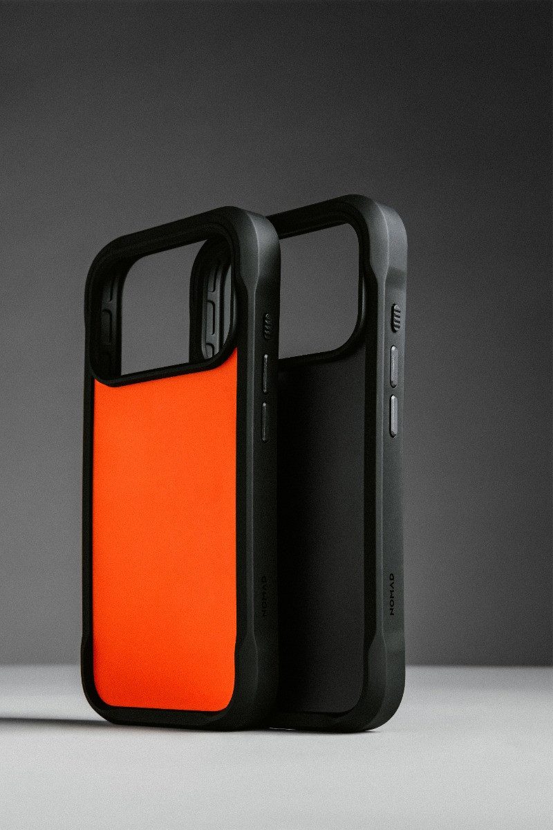 Nomad Smartphone-Hülle Rugged Case, für iPhone 17 Pro, Orange