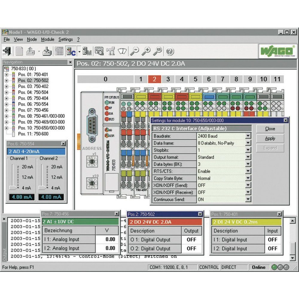 WAGO WAGO 759-302 SPS-Software 759-302 1 St. Hutschienen-Netzteil