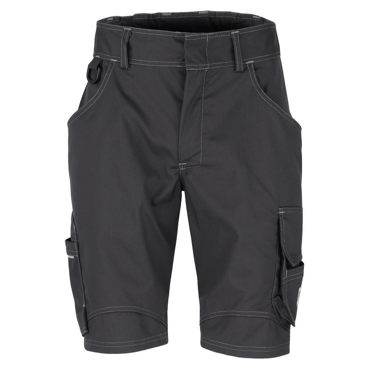 Arbeitsshorts beb HANDWERK Herren Shorts FLEX Polyestermix Grau/Schwarz