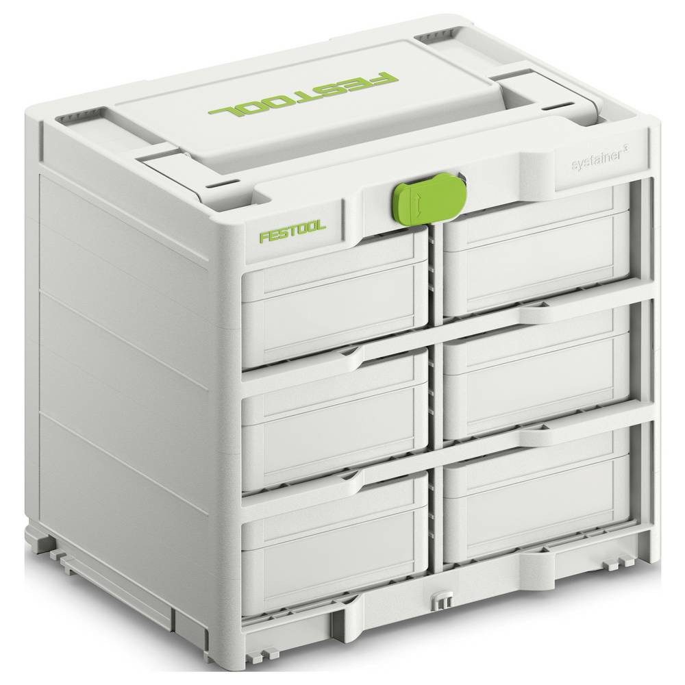 FESTOOL Transportbehälter Systainer SYS3-RACK 337 Transportkiste (L x B x H) 396 x 296 x 337 mm
