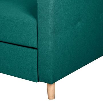 JVmoebel Sofa, Schlafsofa Design Ecksofa L-form Bett Couch Textil Sofas Stoff
