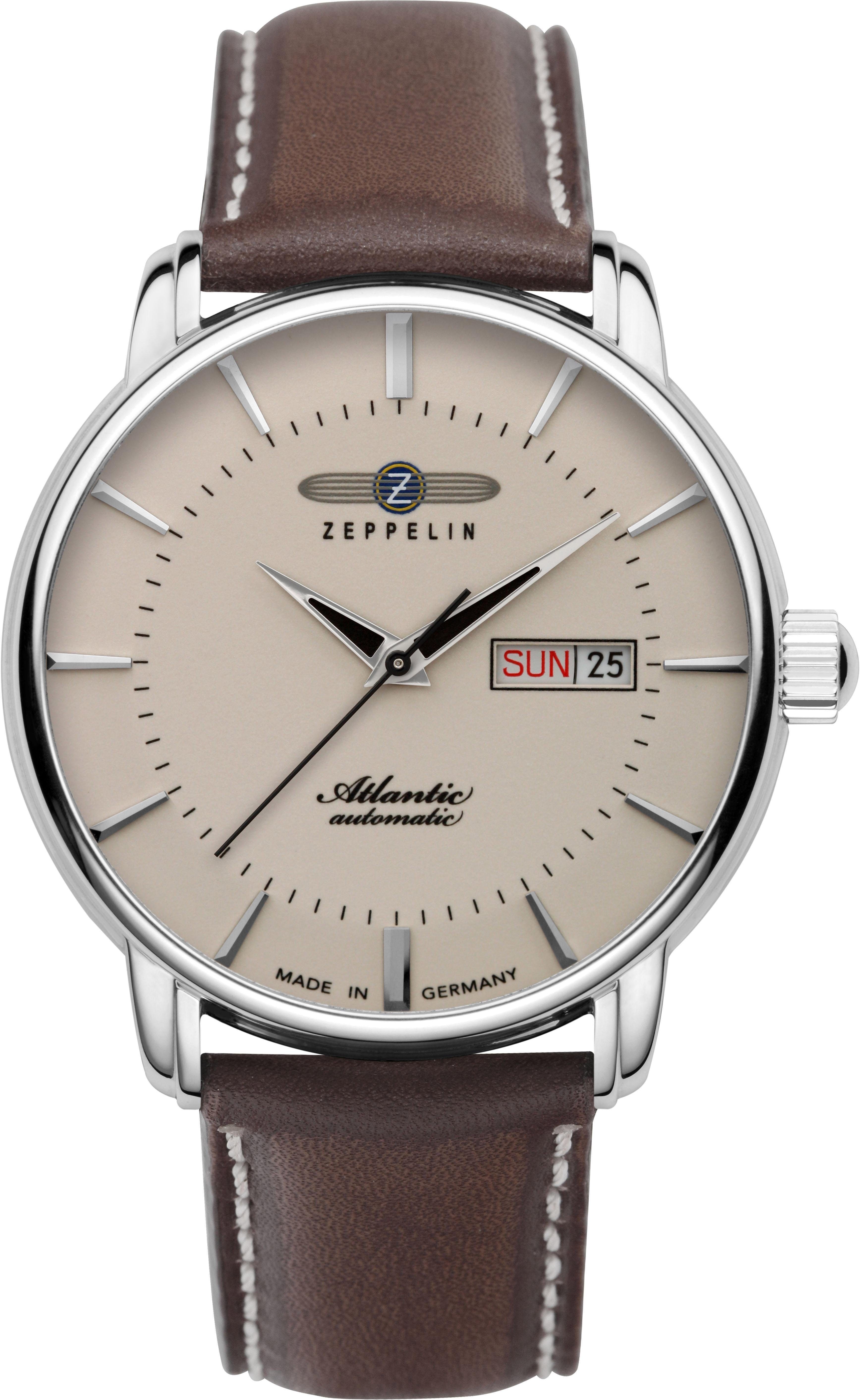 ZEPPELIN Automatikuhr Atlantic Collection, 8466-5, Armbanduhr, Herrenuhr, Made in Germany