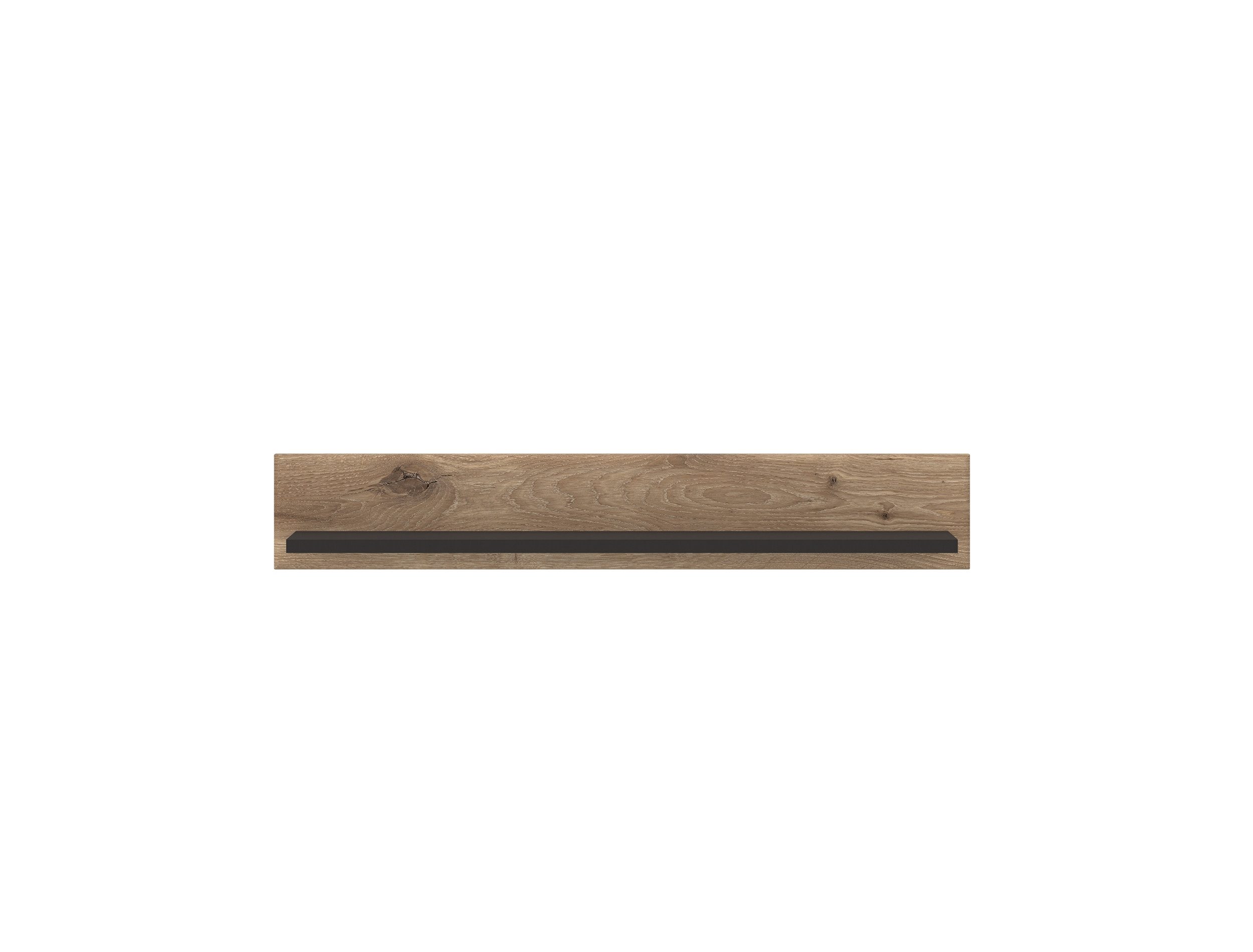 freiraum Wandboard GRANO, in Viking Eiche Dekor/Kosmos Grau - 117,6x19,6x21,9 (BxHxT)