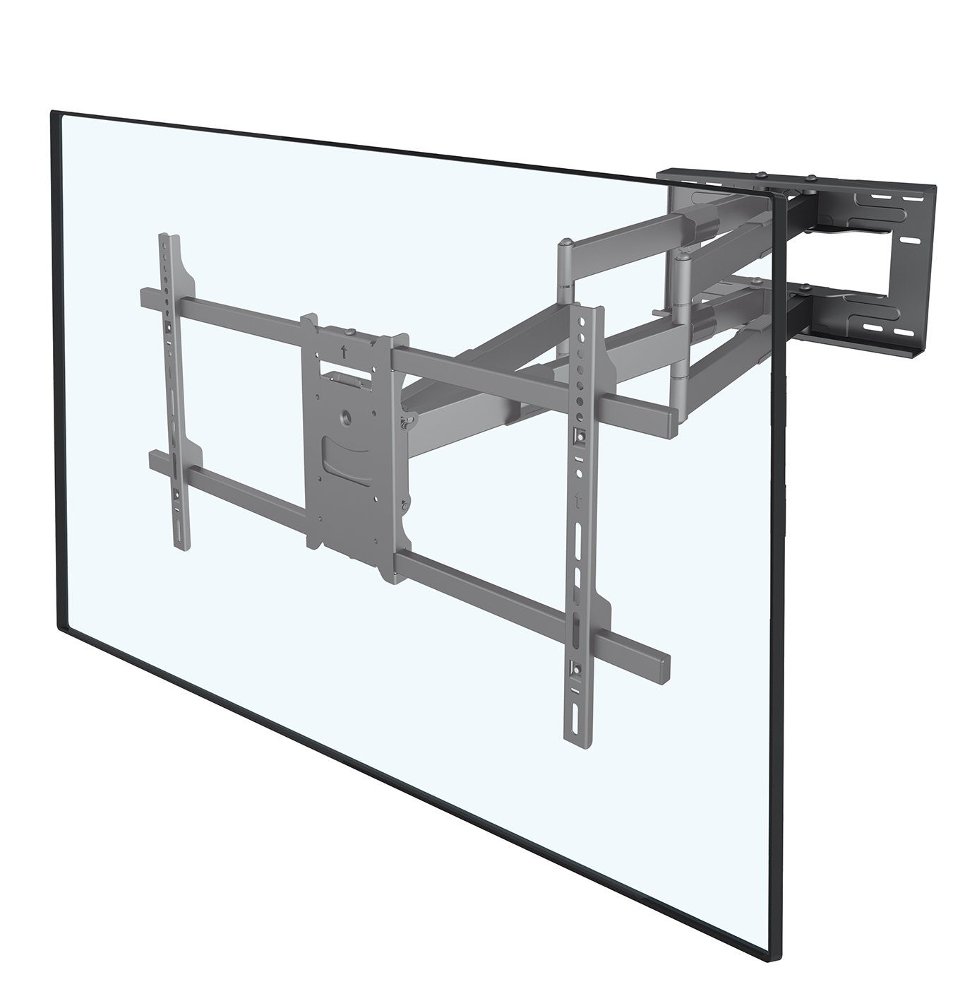my wall TV-Wandhalterung H27-2XL, (bis 80 Zoll, Vollbewegliche XL Wandhalter für LCD TV)