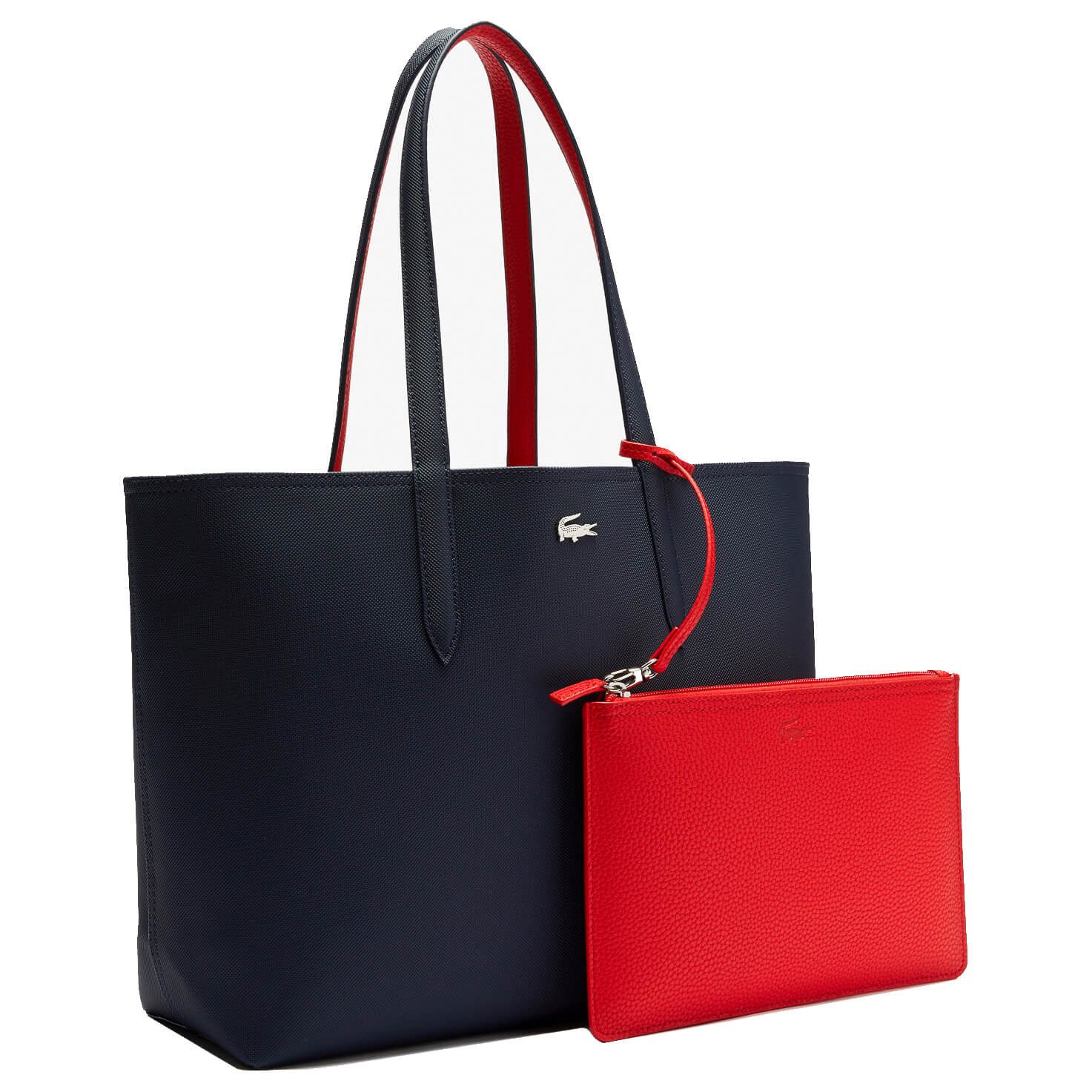 Lacoste Shopper Anna - Shopper 35 cm (blue red) günstig online kaufen
