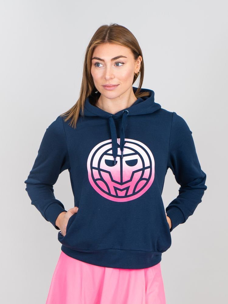 BIDI BADU Hoodie Colortwist Hoodie für Damen in dunkelblau