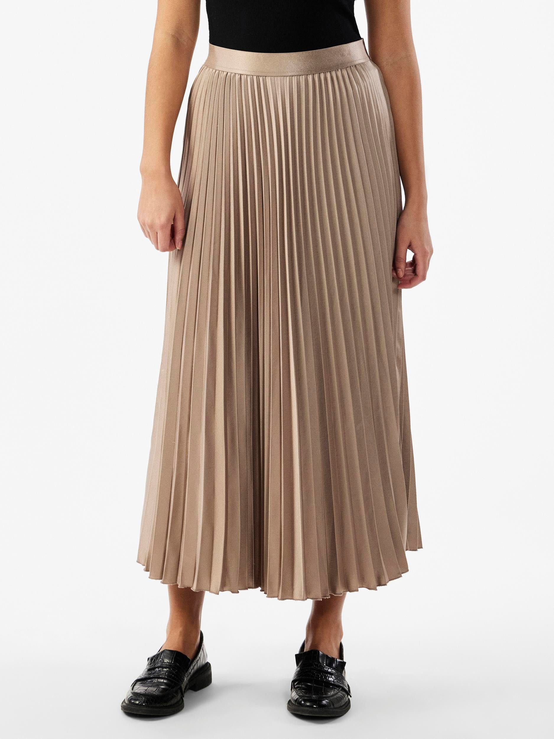 Y.A.S Plisseerock YASCELINE HW MIDI SKIRT günstig online kaufen