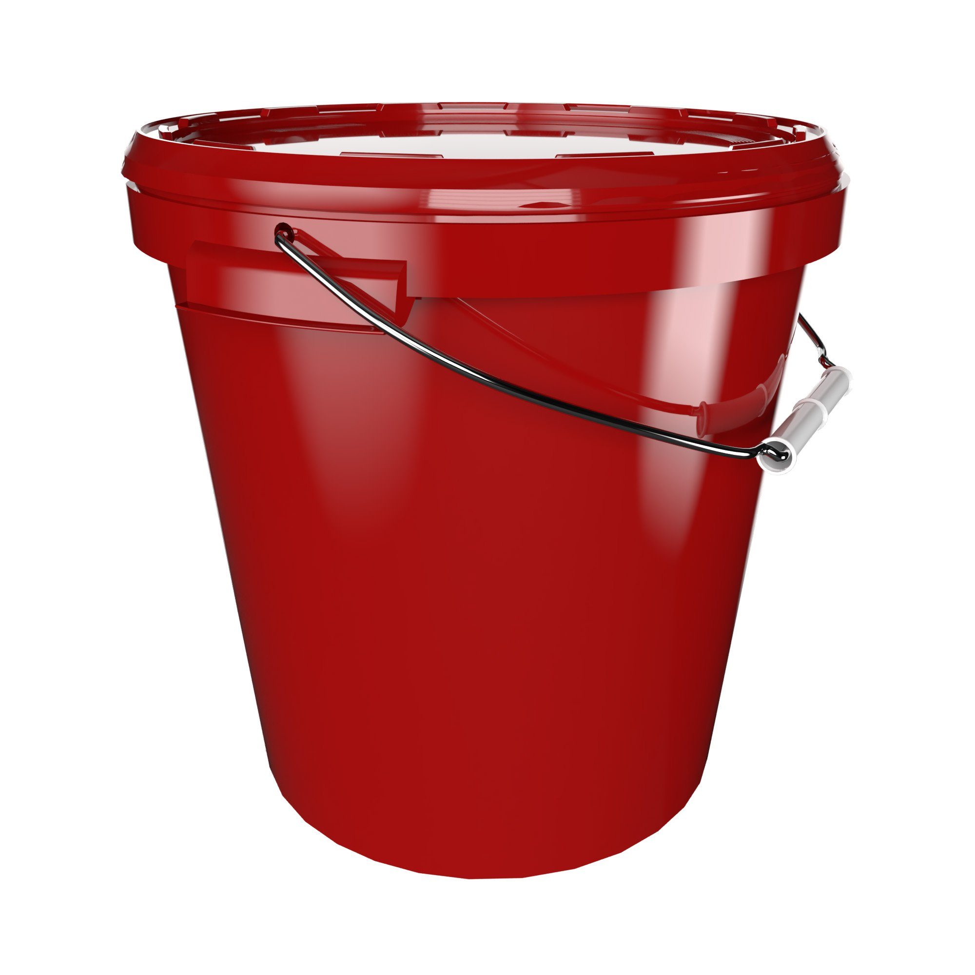 FixedByU Putzeimer Hobbock Eimer mit Deckel 31,5 L, Lebensmittelecht, (1-tlg., Eimer mit Deckel), 30 l