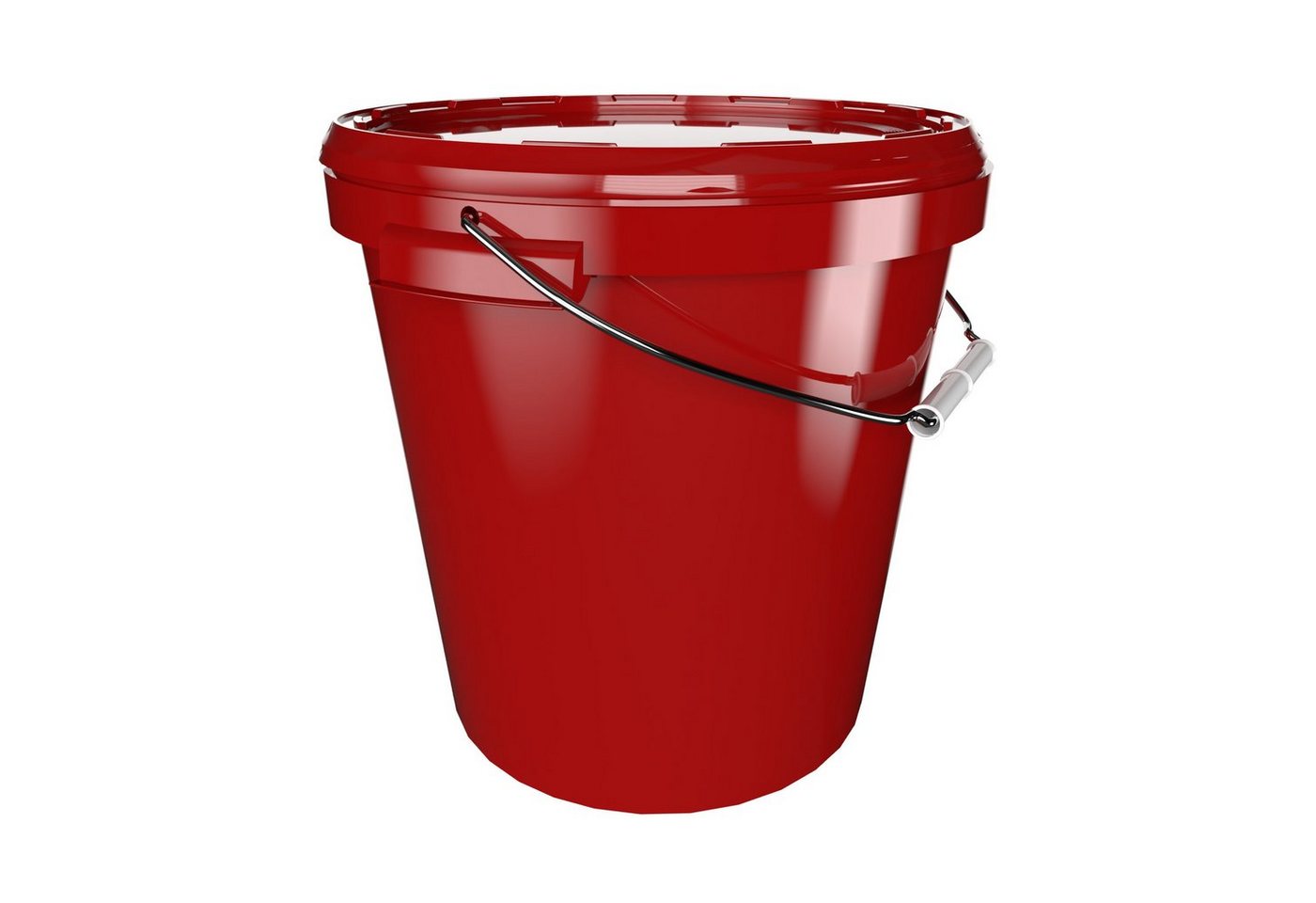 Thumbnail - FixedByU Putzeimer Hobbock Eimer mit Deckel 31,5 L, Lebensmittelecht, (1-tlg., Eimer mit Deckel), 30 l