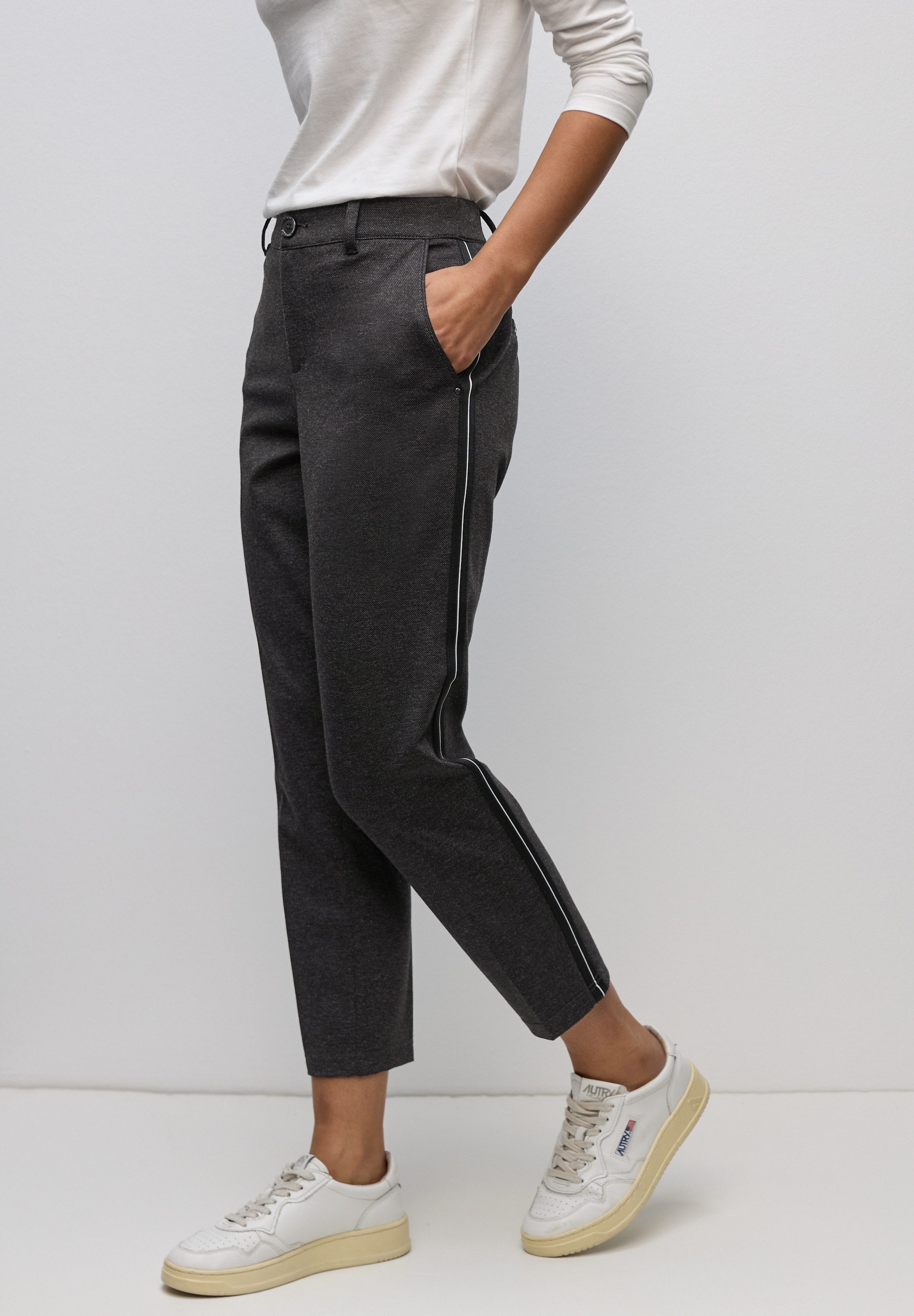 STREET ONE Chinohose Middle Waist