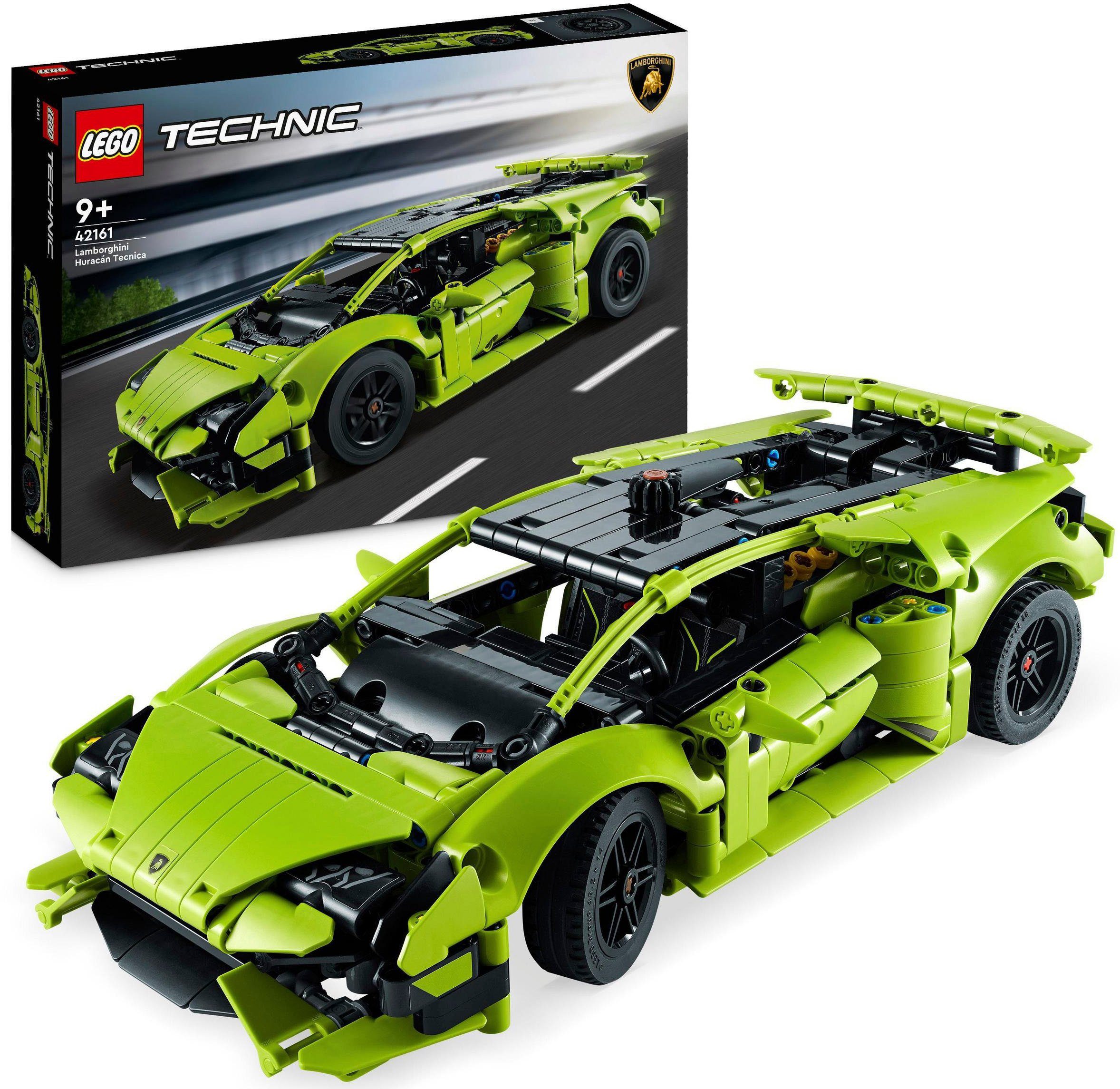 LEGO® Konstruktionsspielsteine Lamborghini Huracán Tecnica (42161), LEGO® Technic, (806 St), Made in Europe