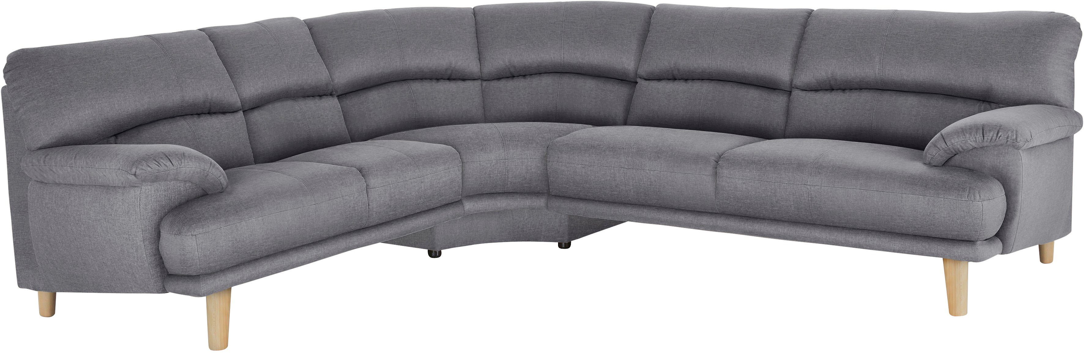 TRENDMANUFAKTUR Polsterecke Cecilia, italienisches Designsprache, modern günstig online kaufen