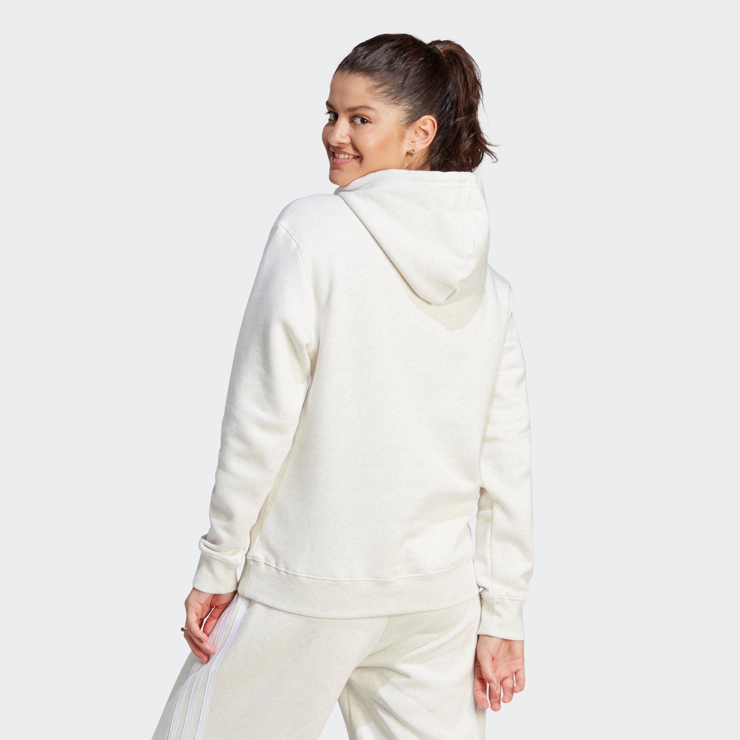 Sportswear / Kapuzensweatshirt Mel ESSENTIALS BIG White REGULAR LOGO adidas White Off HOODIE