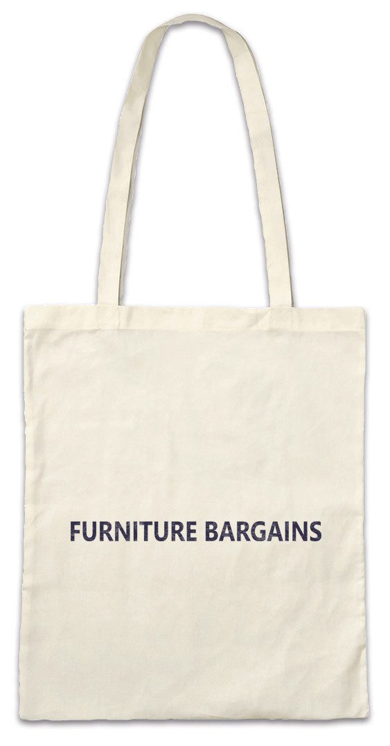 Beuteltasche Furniture Bargains Stofftasche Eastenders East Symbol Zeichen Sign