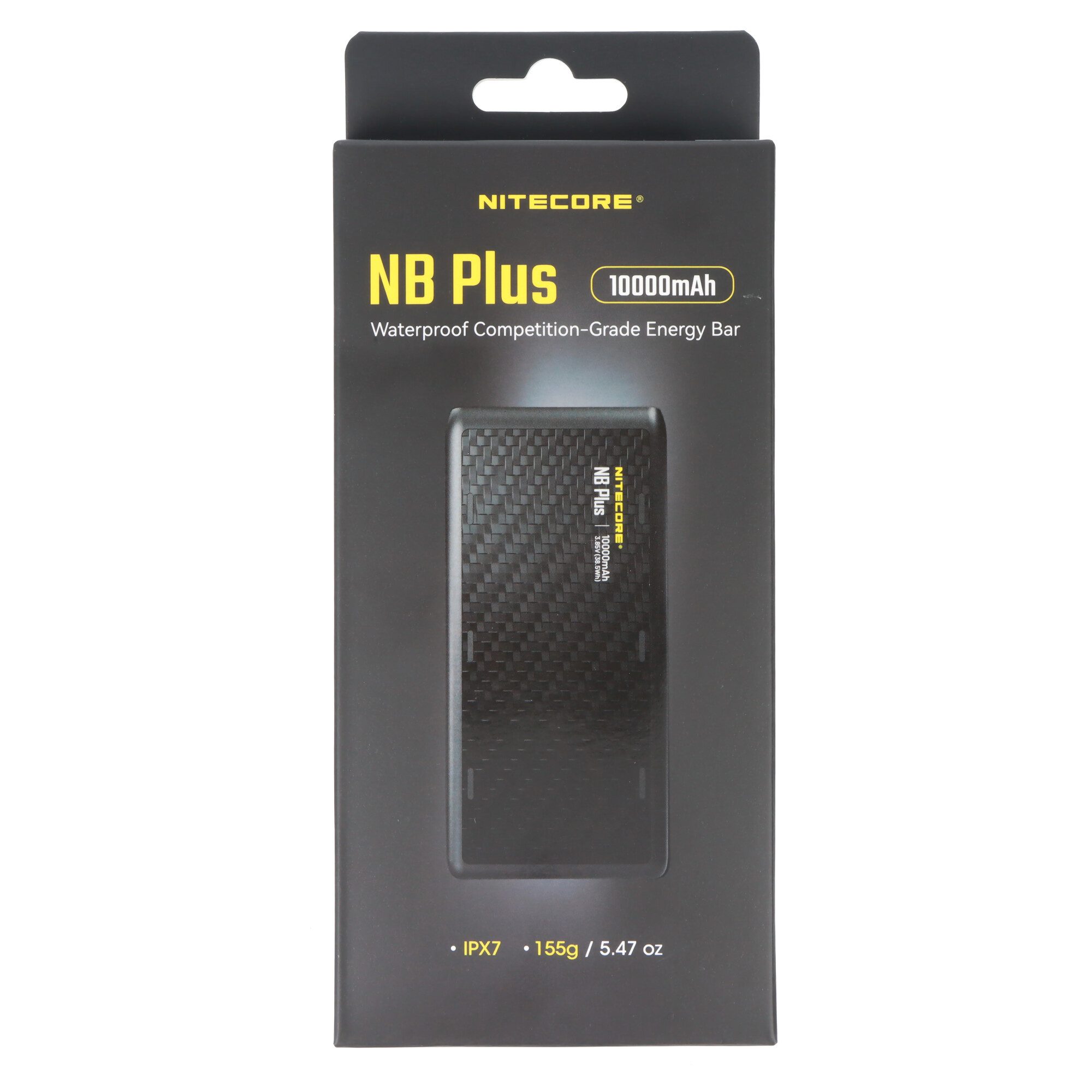 Nitecore Nitecore Powerbank NB Plus, 10.000mAh Kapazität, wasserdicht, ultrale Akku 10000 mAh (3,9 V)