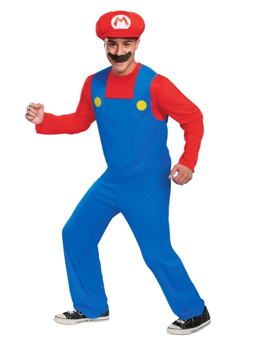 Smiffys Kostüm Nintendo Super Mario Brothers Mario Kostüm, Der Nintendo ...