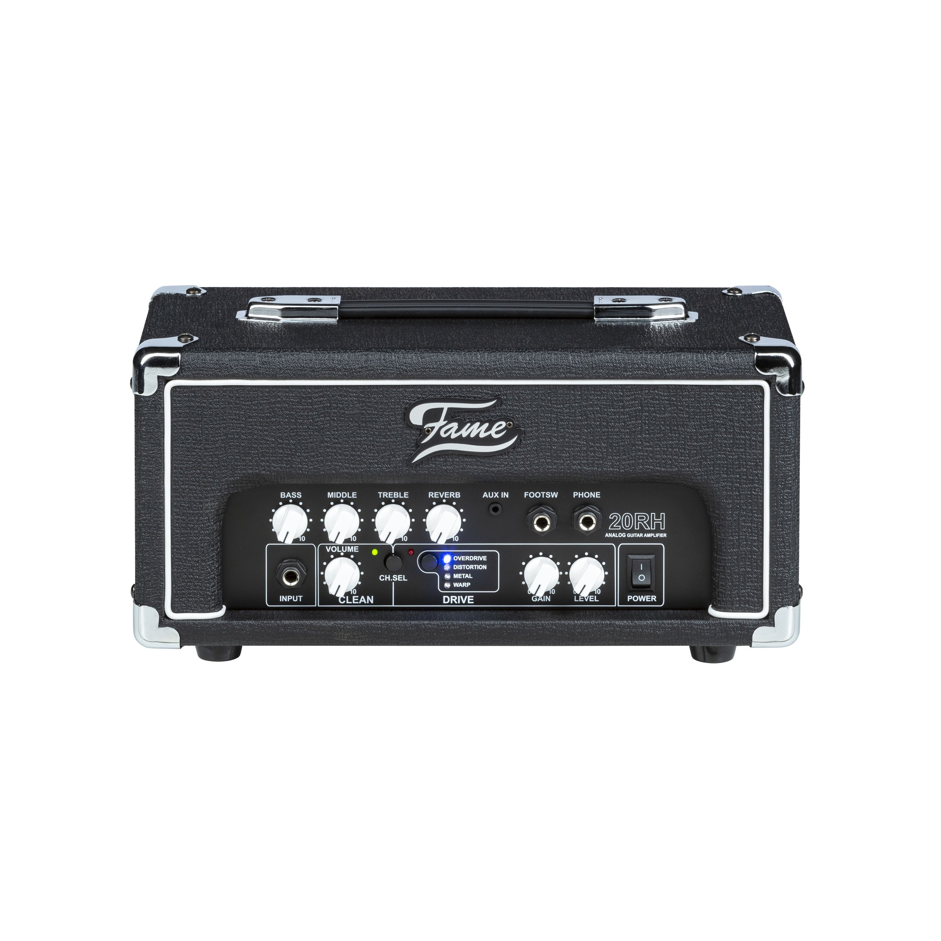 FAME Verstärker (20RH - Transistor Topteil für E-Gitarre)