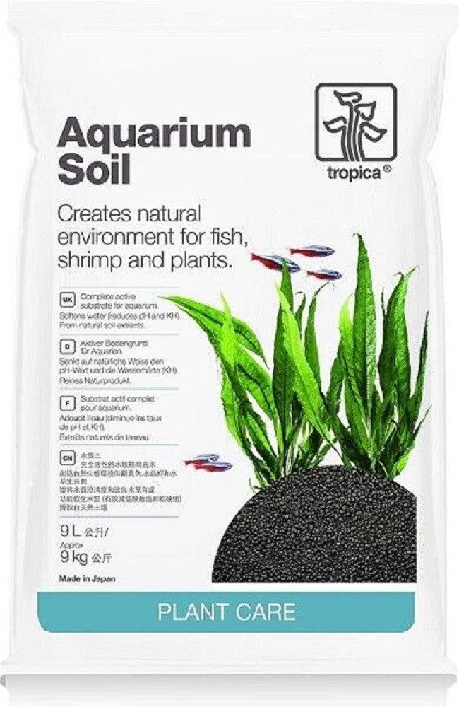 Aquarien-Substrat Tropica Aquarium Soil, kompletter Bodengrund, 9 Liter