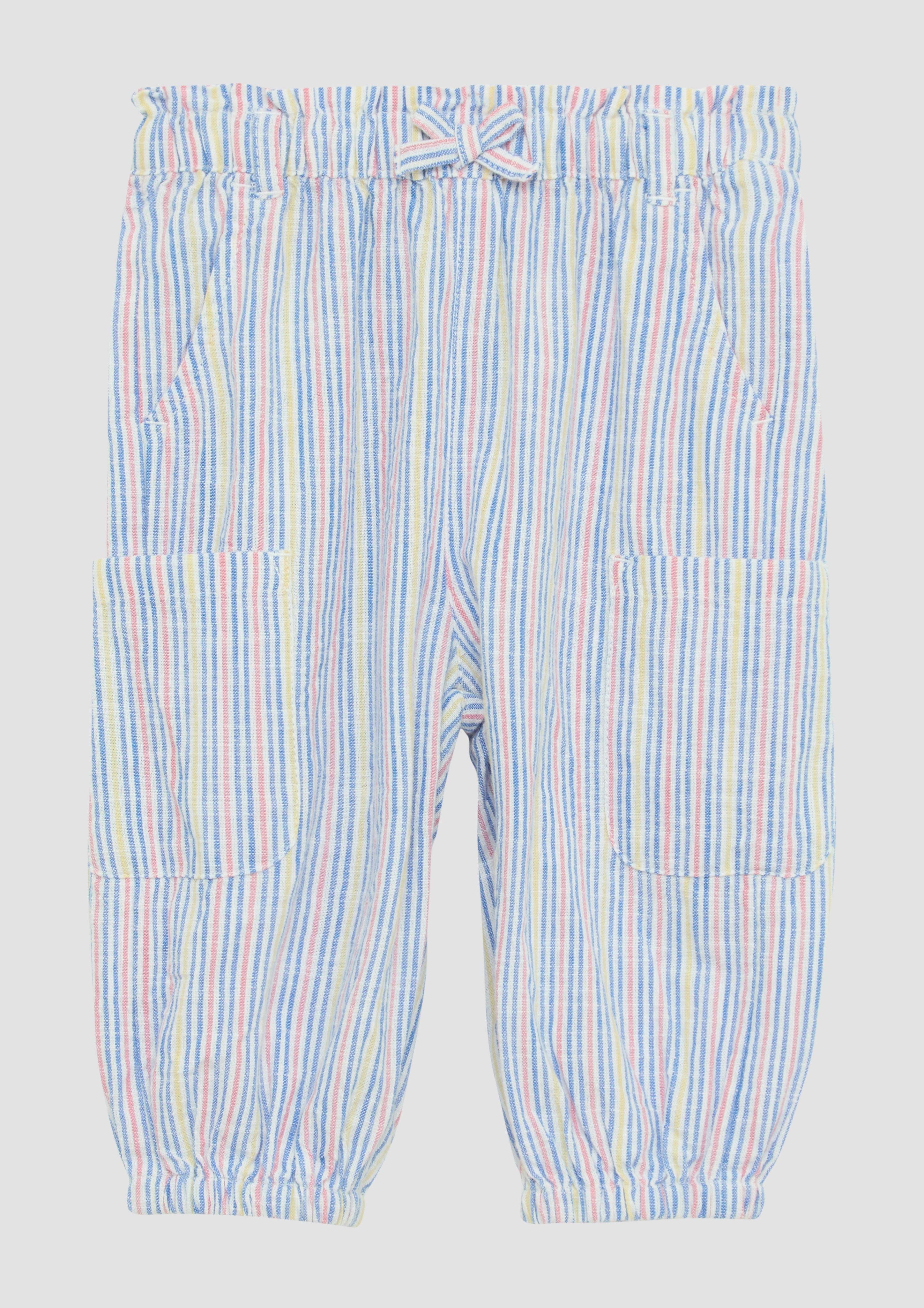 s.Oliver Stoffhose Bequeme Cargohose in Leinenoptik günstig online kaufen