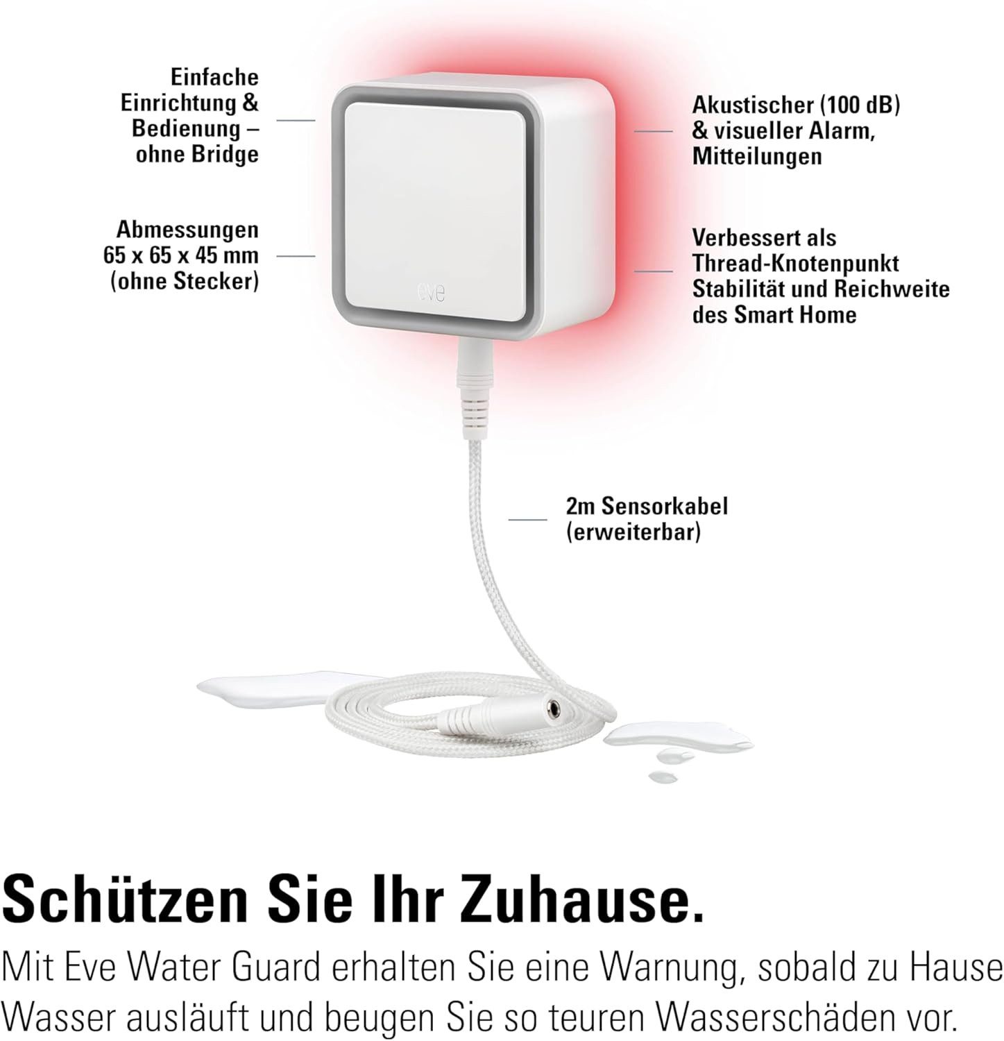 EVE Wassersensor Water Guard (HomeKit)