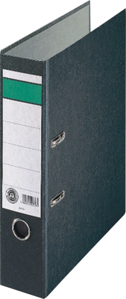 Centra Aktenordner Ordner Wolkenmarmor A4 80mm schwarz