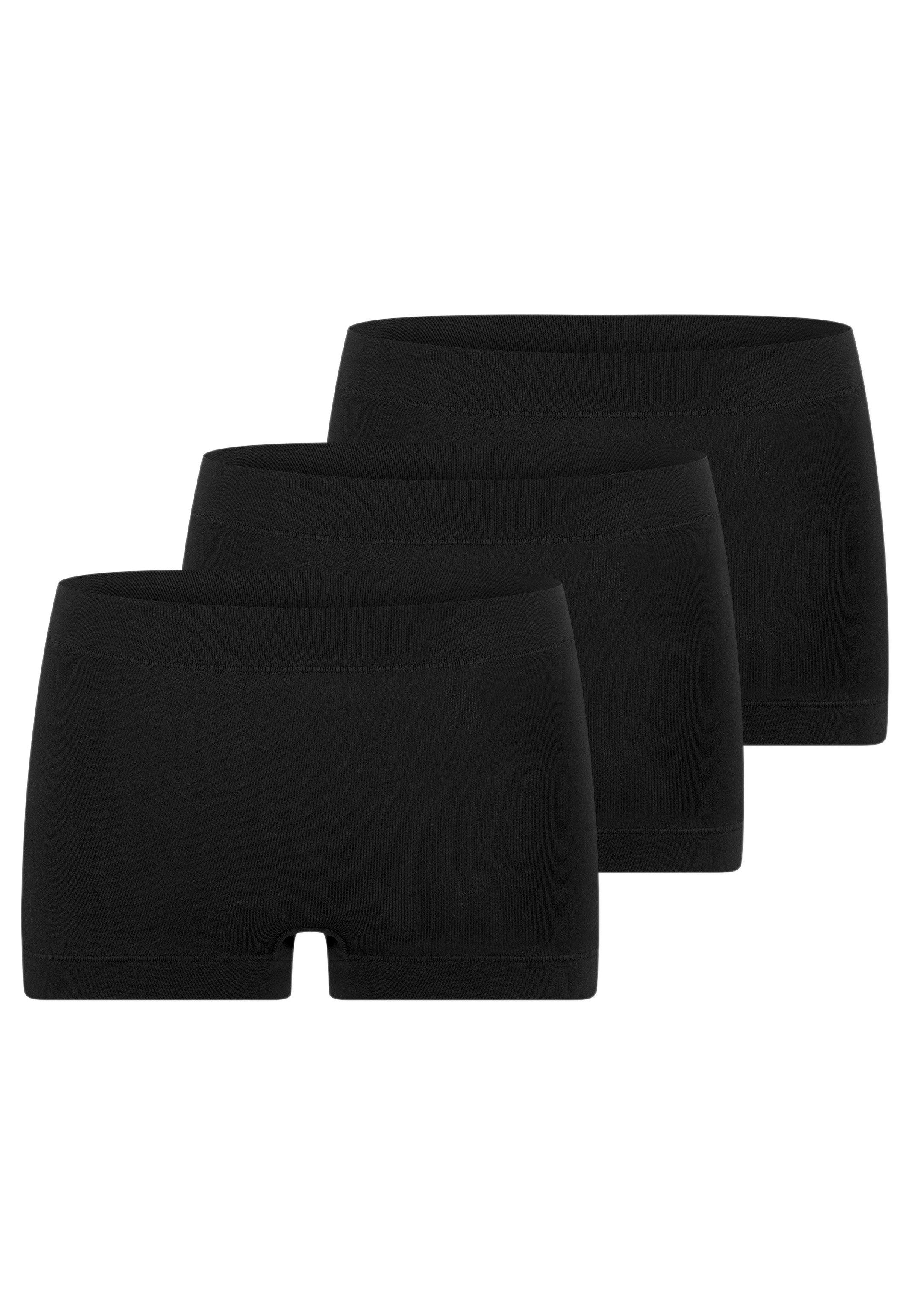 Schiesser Panty 3er Pack Unique Cotton (Spar-Set, 3-St) Short Slip - Baumwolle - Atmungsaktiv