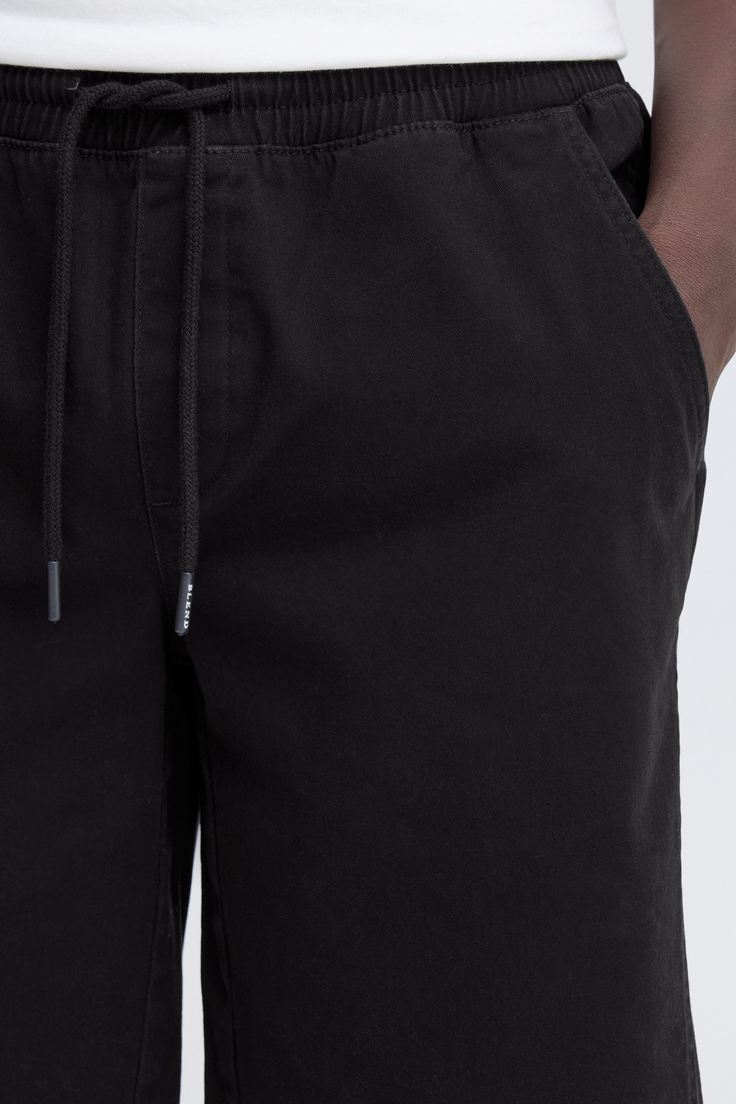 Blend Shorts BHMARCO REG PULL ON SHORTS aus Baumwollmischung, Regular Fit, pflegeleicht, elastisch – Bild 3 von 5