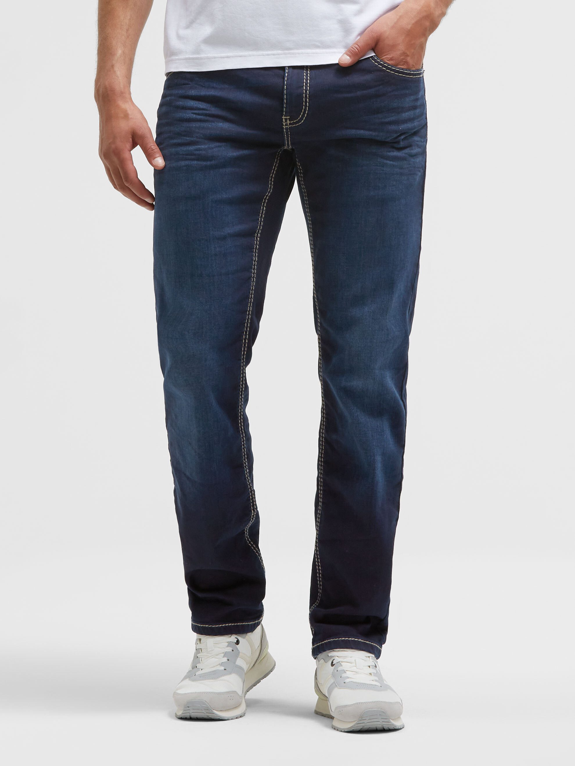 CAMP DAVID Comfort-fit-Jeans mit zwei Leibhöhen