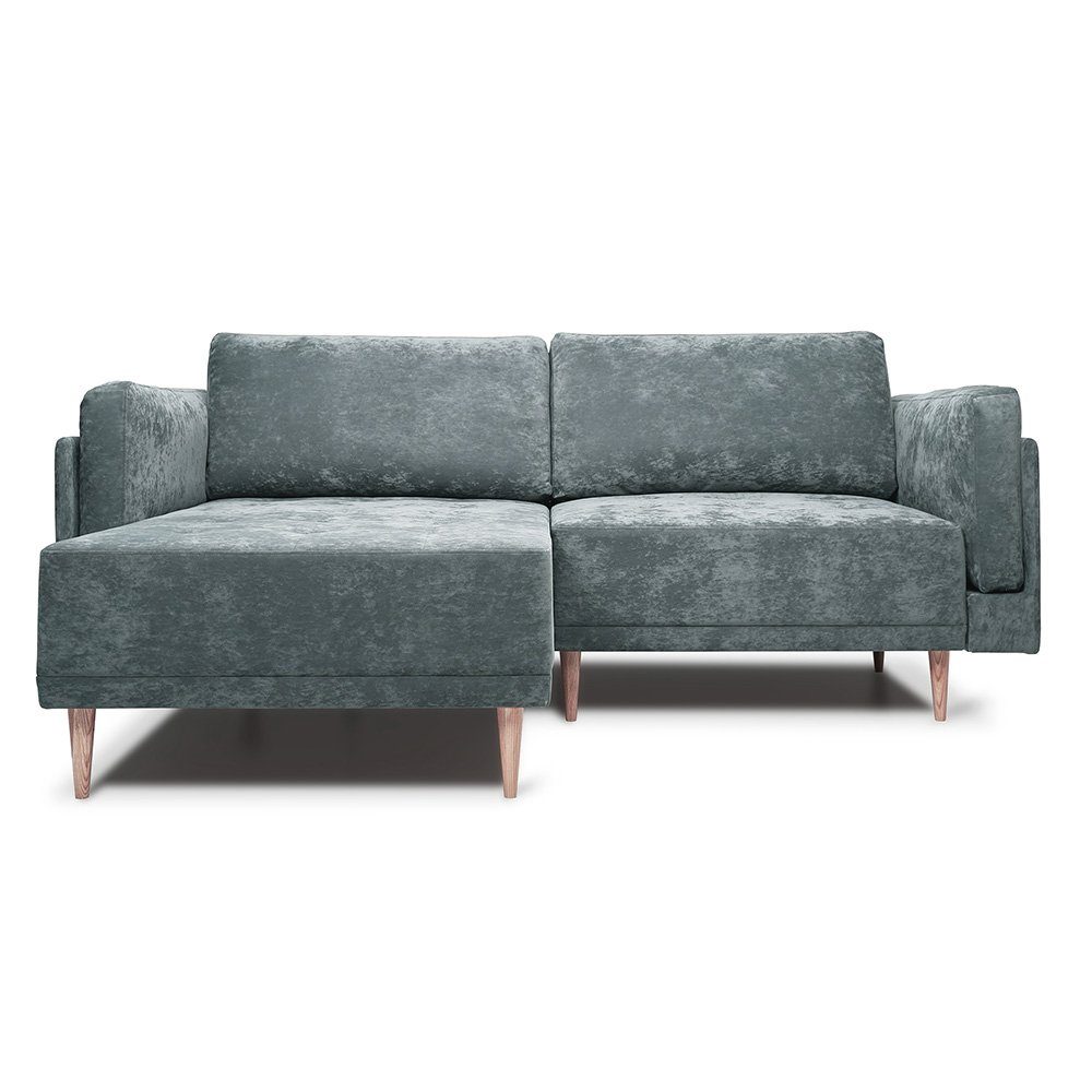 VitaliSpa® Ecksofa Cali, Grau, 236 x günstig online kaufen