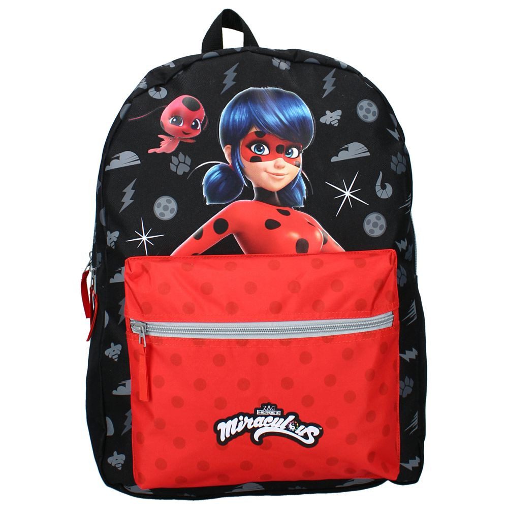 Miraculous - Ladybug Kinderrucksack Kinder Schul-Rucksack Ladybug Miraculous 44 x 33 x 17 cm Tasche