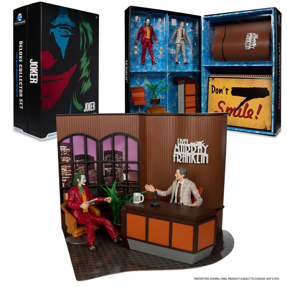 McFarlane Toys Actionfigur Joker DC Multiverse Deluxe Collector The Joker Limited Edition 18 cm