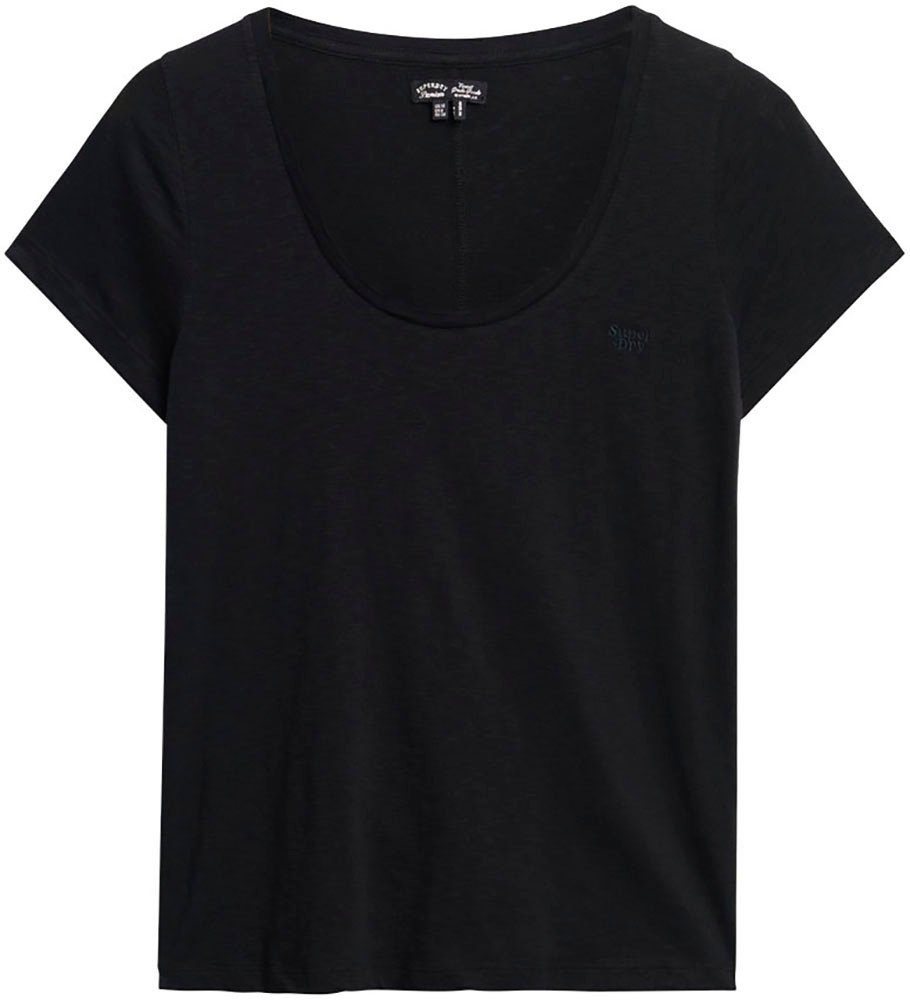 Superdry Kurzarmshirt SCOOP NECK TEE