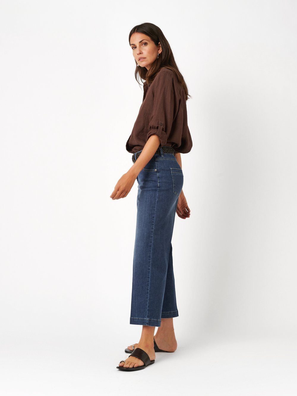 TONI 7/8-Jeans Liv Wide 7/8 in 7/8-Länge